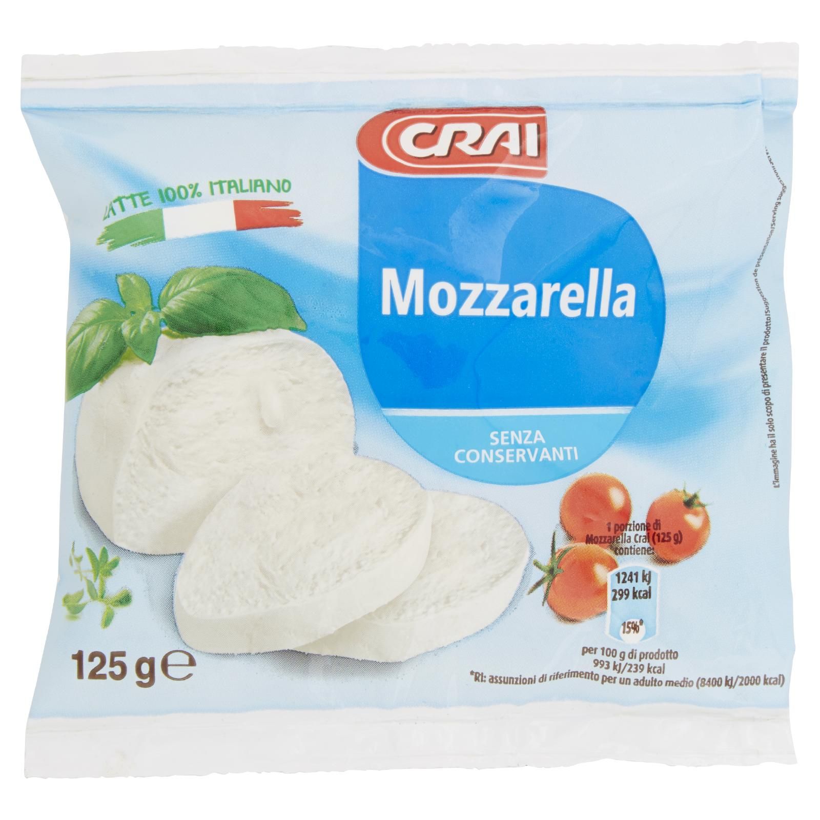 Crai Mozzarella 125 g