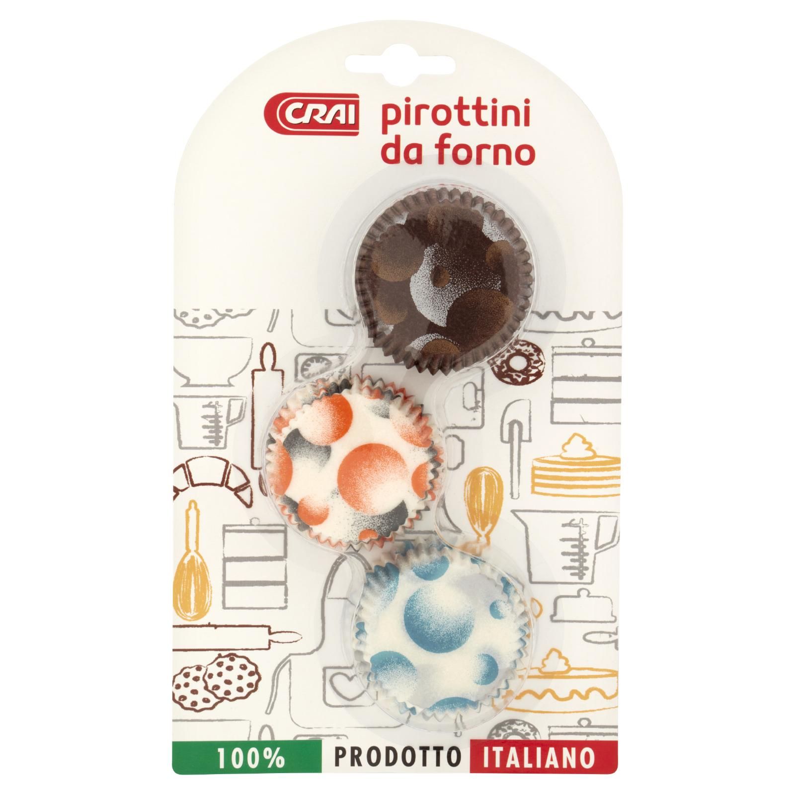 Crai Pirottini da Forno Ø 3,5 cm circa 60 pz