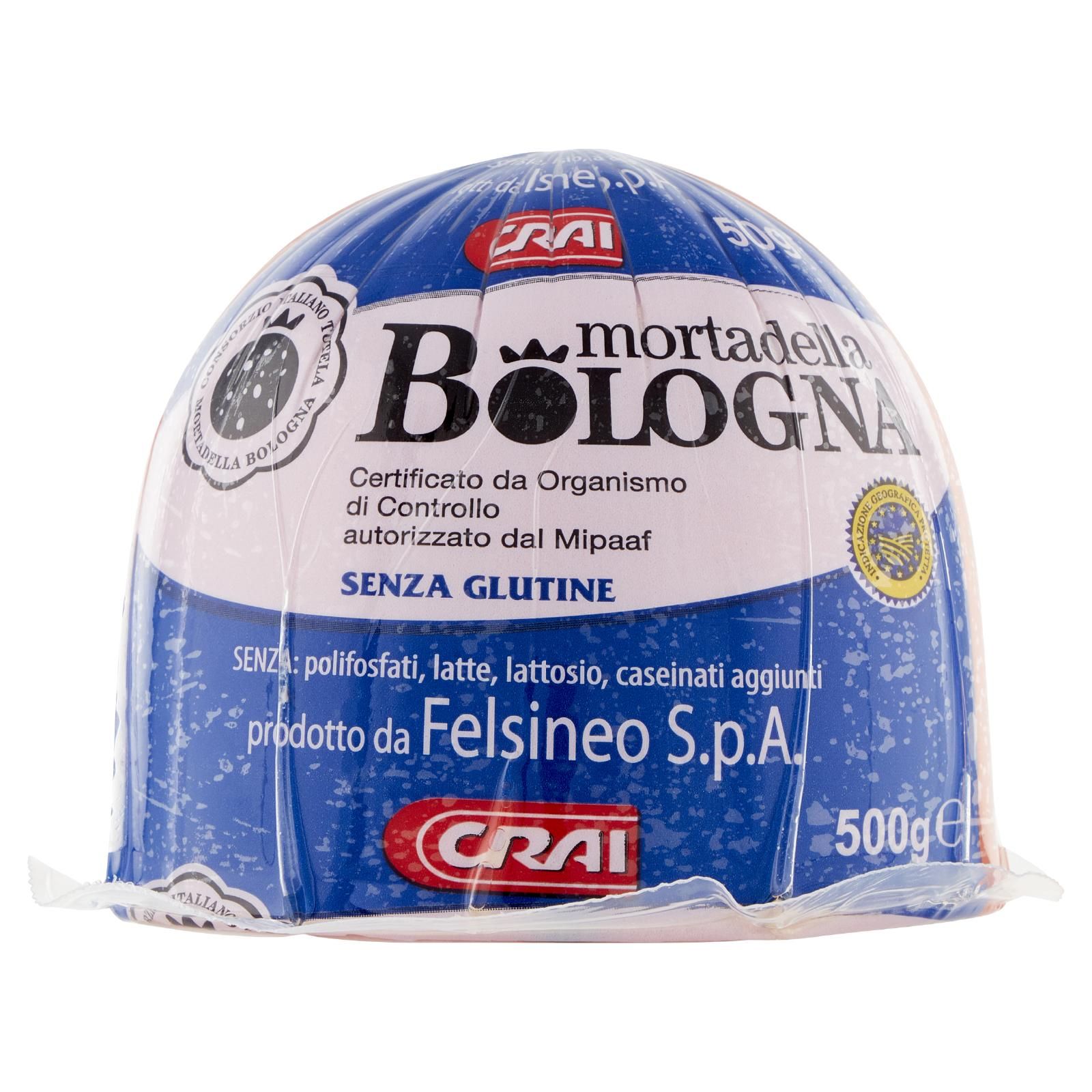 Crai mortadella Bologna IGP 500 g