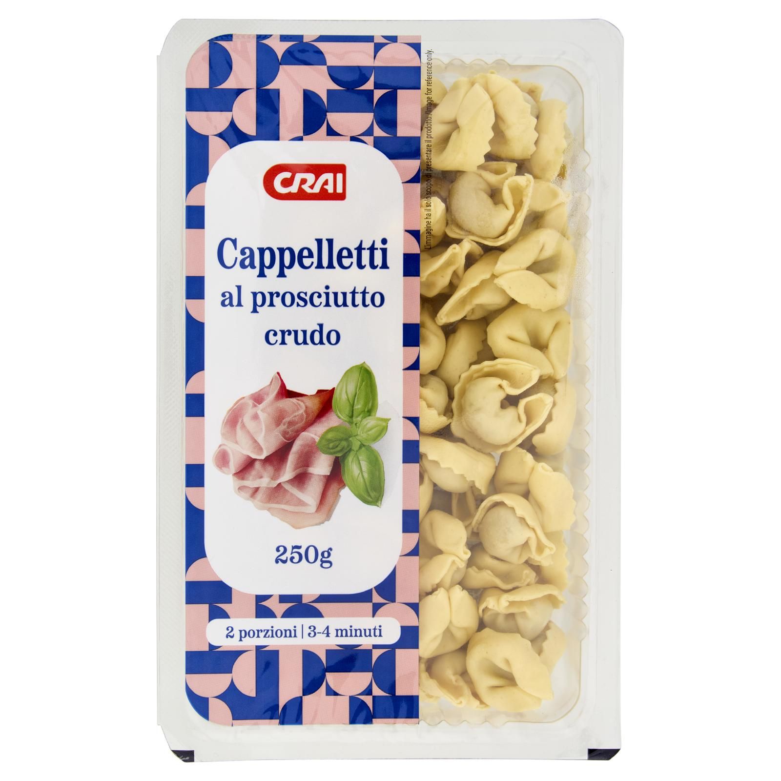 Crai Cappelletti al prosciutto crudo 250 g