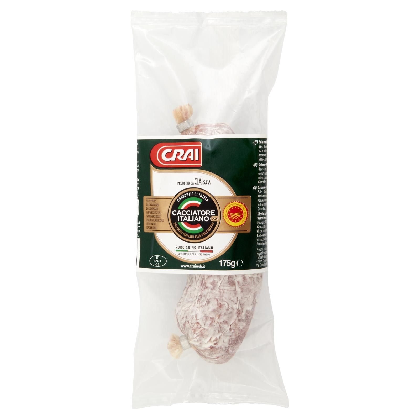 Crai Cacciatore Italiano DOP 175 g