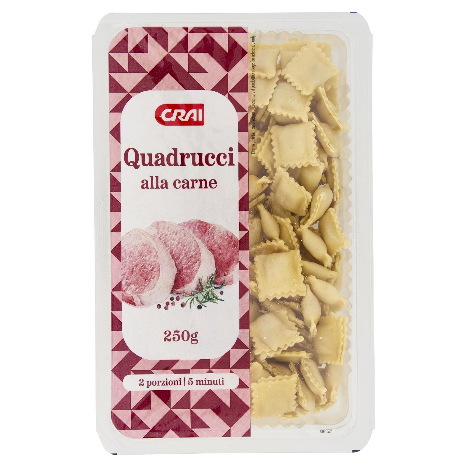 Crai Quadrucci alla carne 250 g