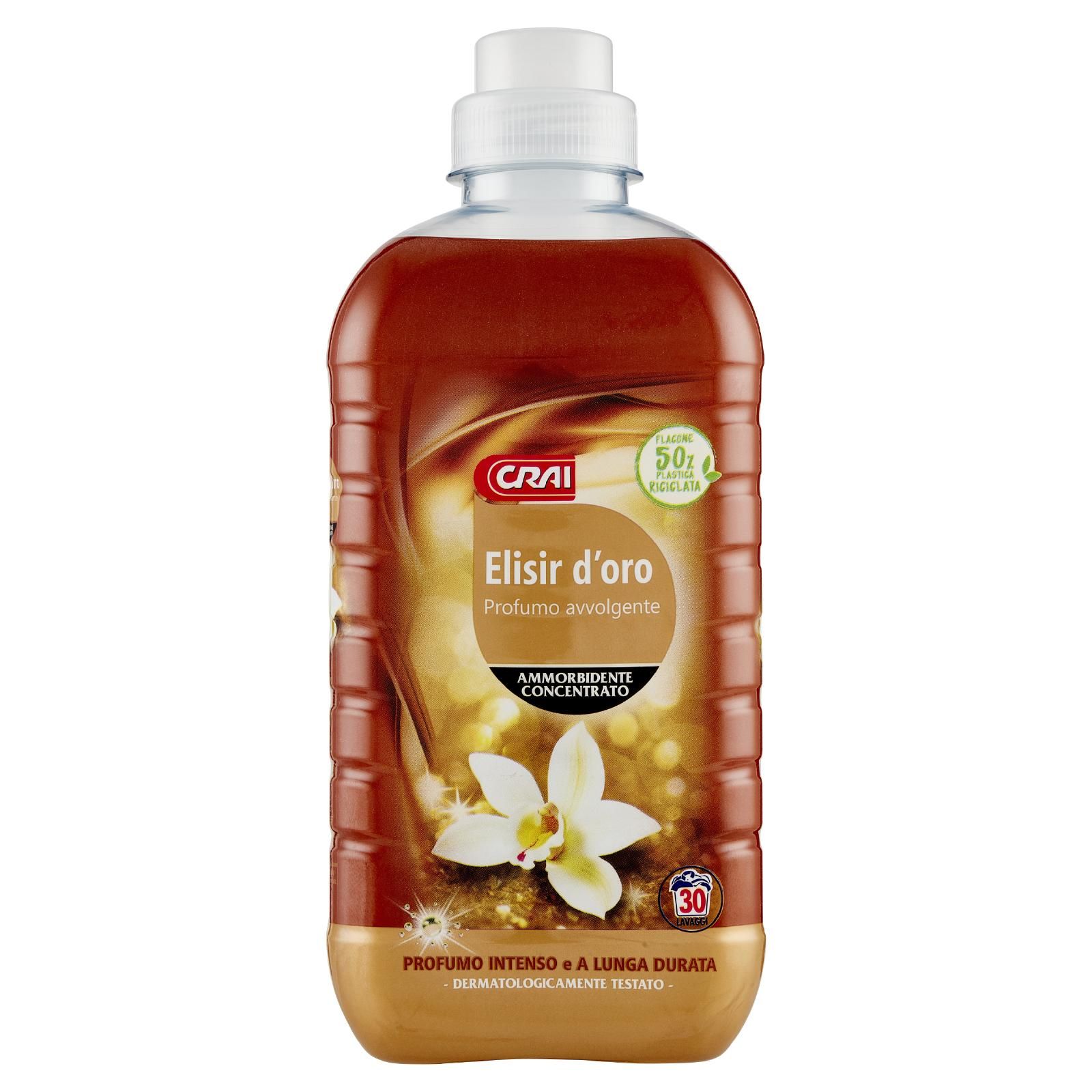 Crai Elisir d'oro Profumo avvolgente Ammorbidente Concentrato 750 ml