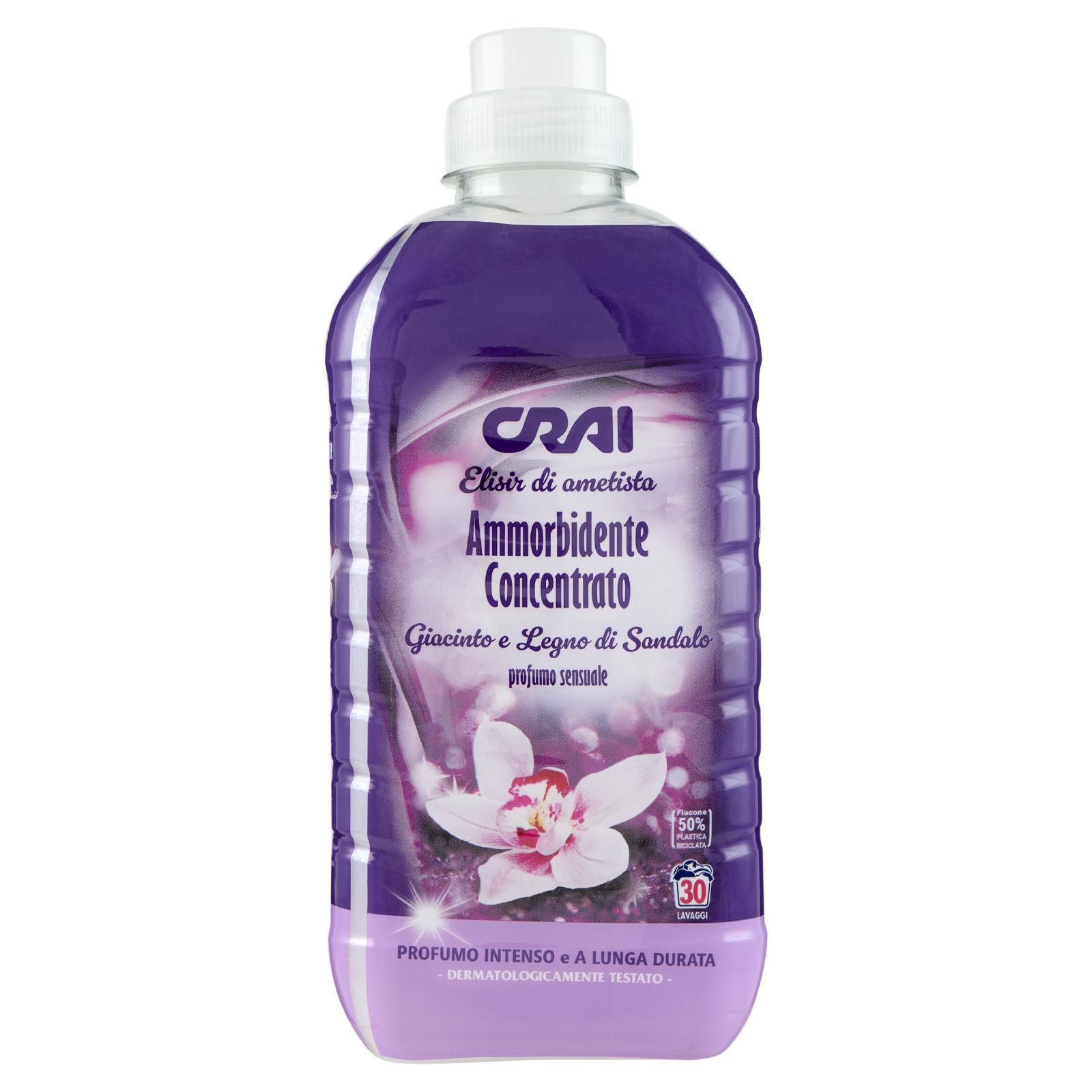 Crai Elisir di ametista Ammorbidente Concentrato Giacinto e Legno di Sandalo 750 ml
