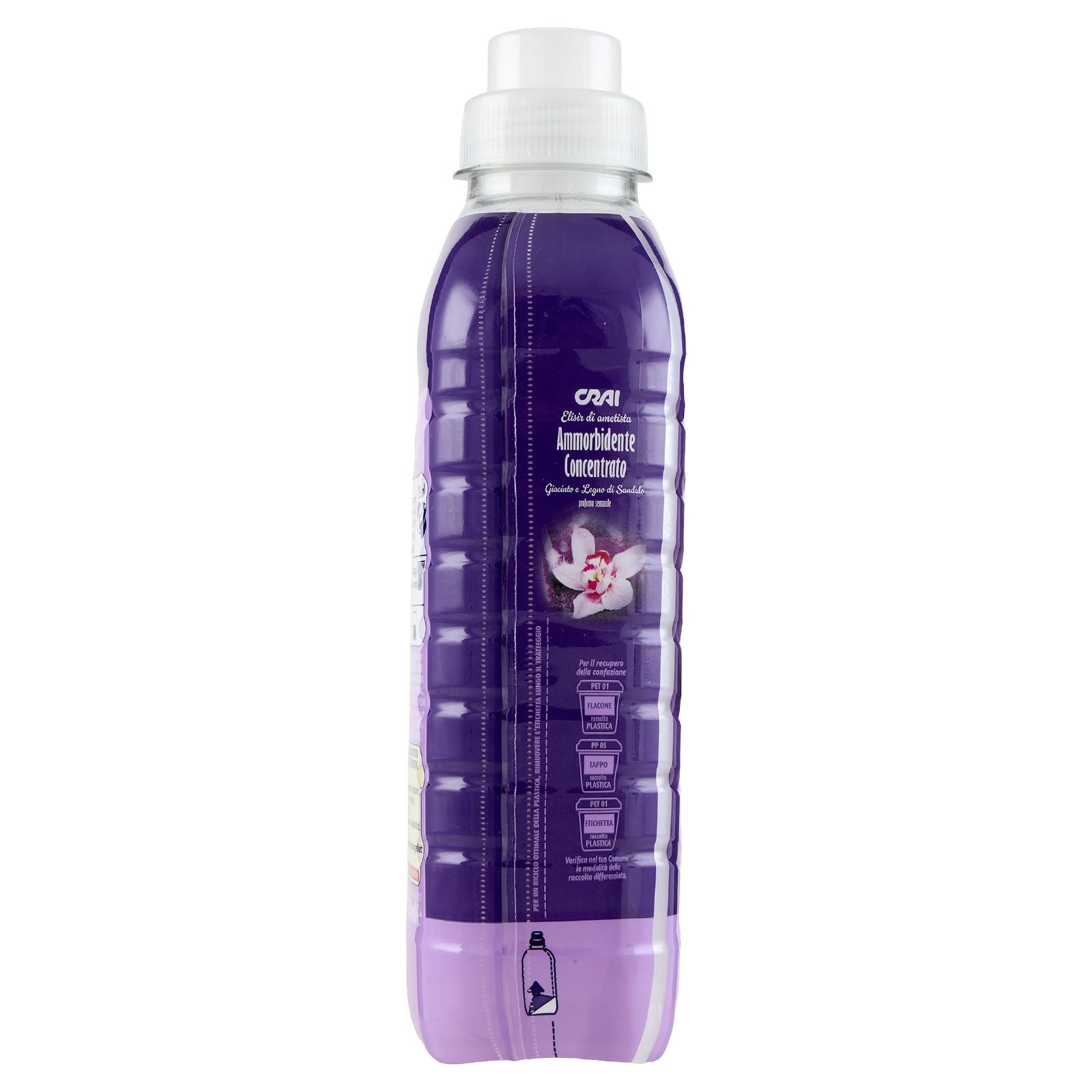 Crai Elisir di ametista Ammorbidente Concentrato Giacinto e Legno di Sandalo 750 ml