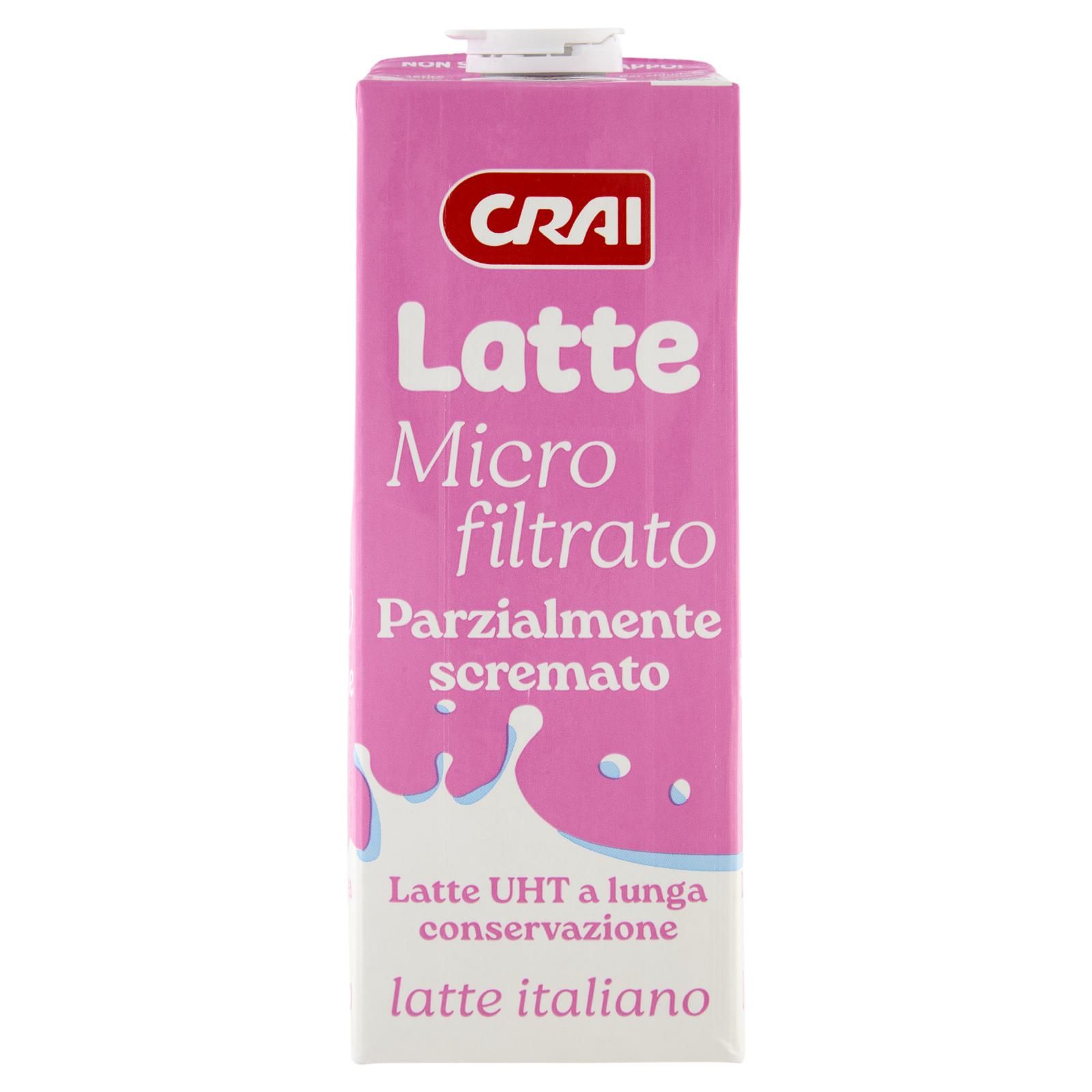 Crai Latte Microfiltrato Parzialmente scremato 1000 ml