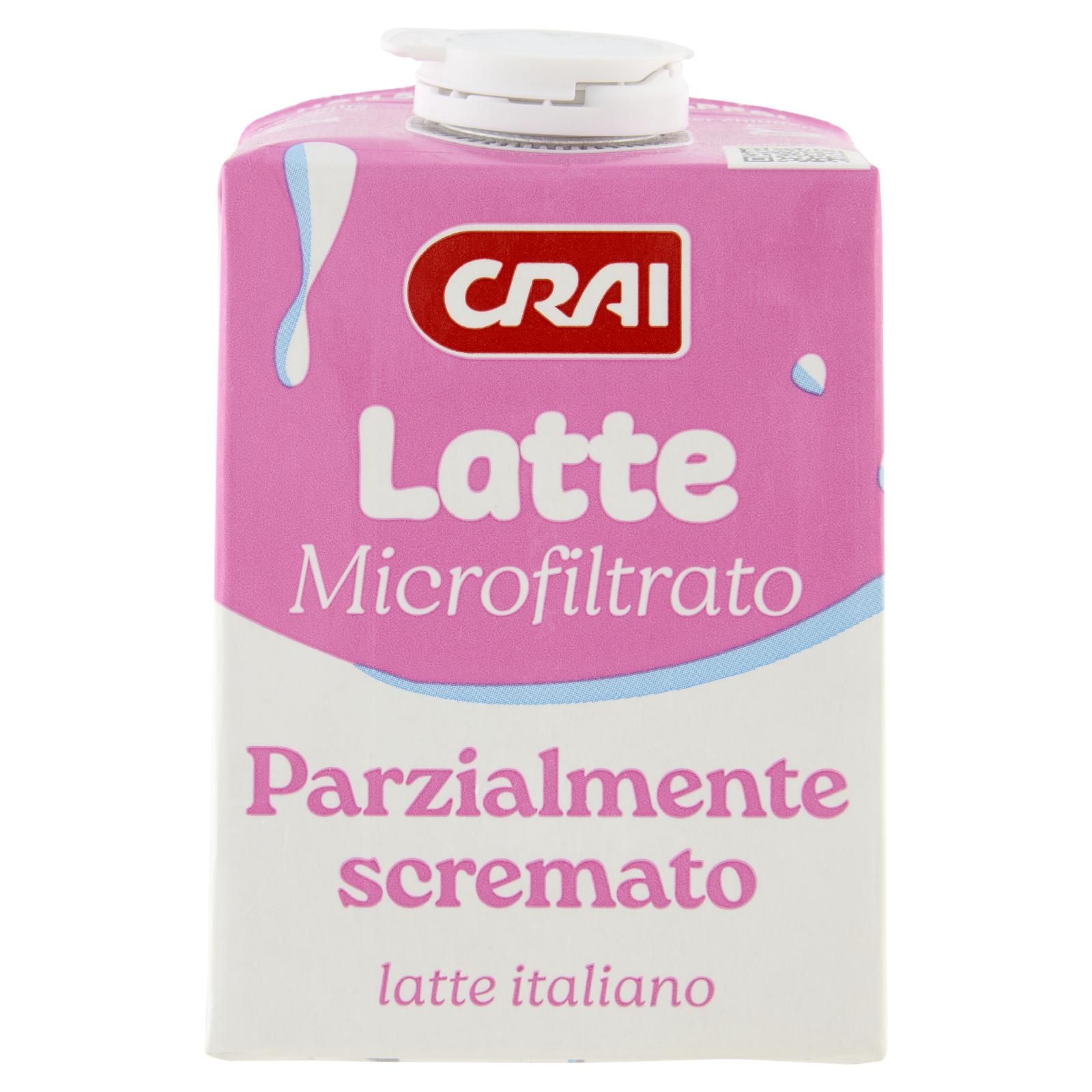 Crai Latte Microfiltrato Parzialmente scremato 500 ml