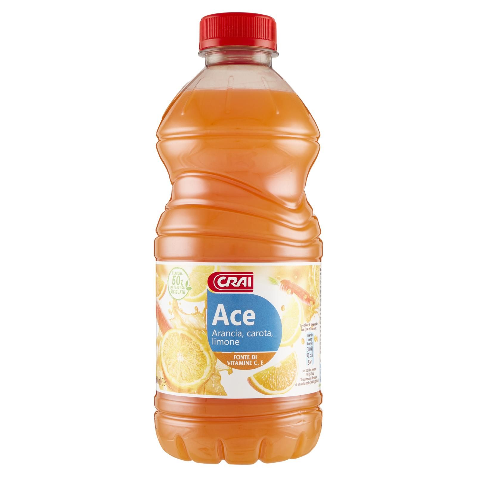 Crai Ace Arancia, carota, limone 1000 ml