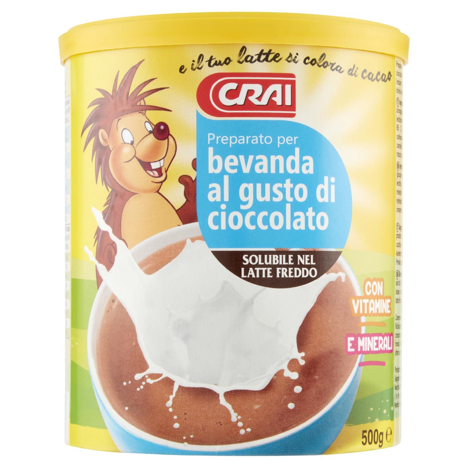 Crai Preparato per bevanda al gusto di cioccolato 500 g