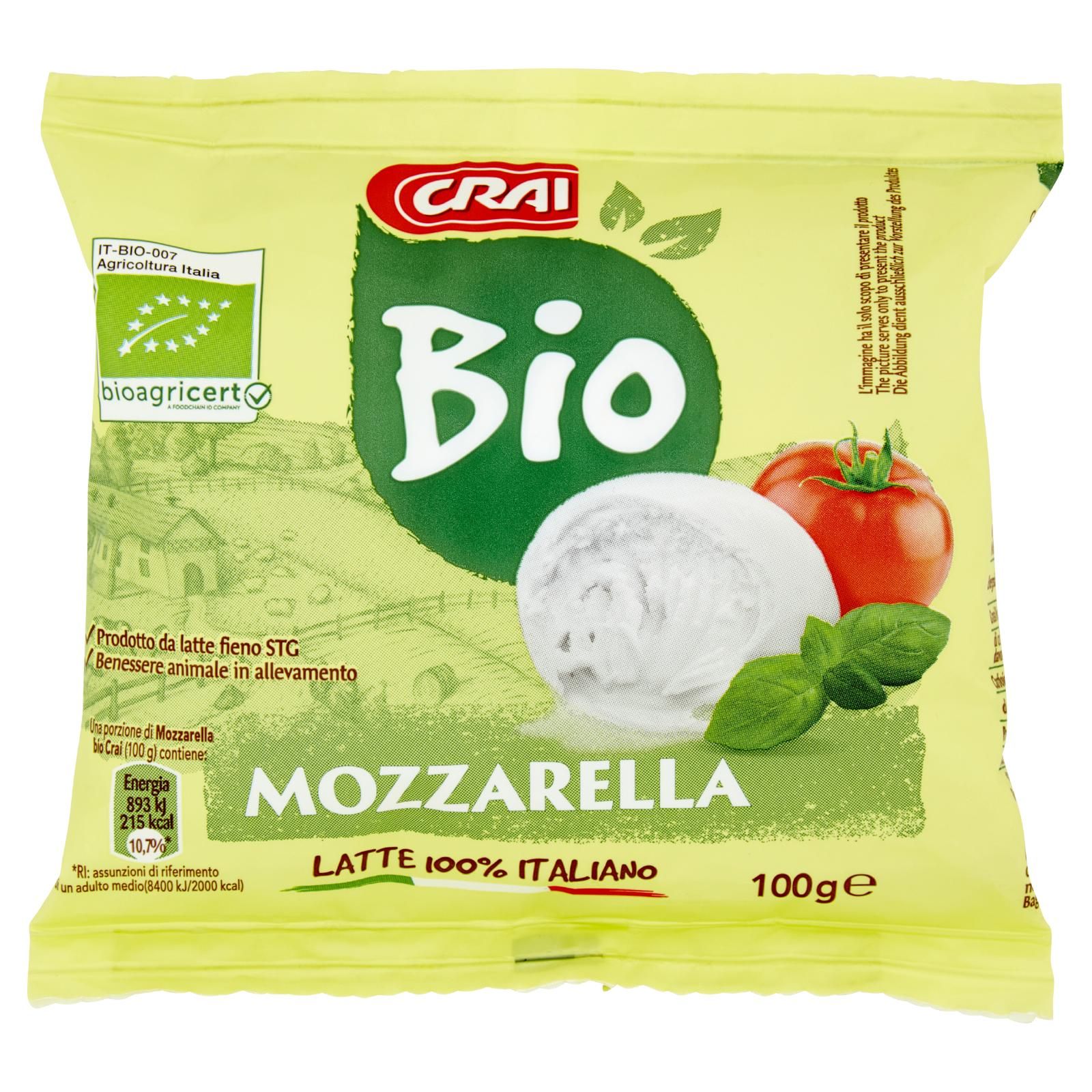 Crai Bio Mozzarella 100 g