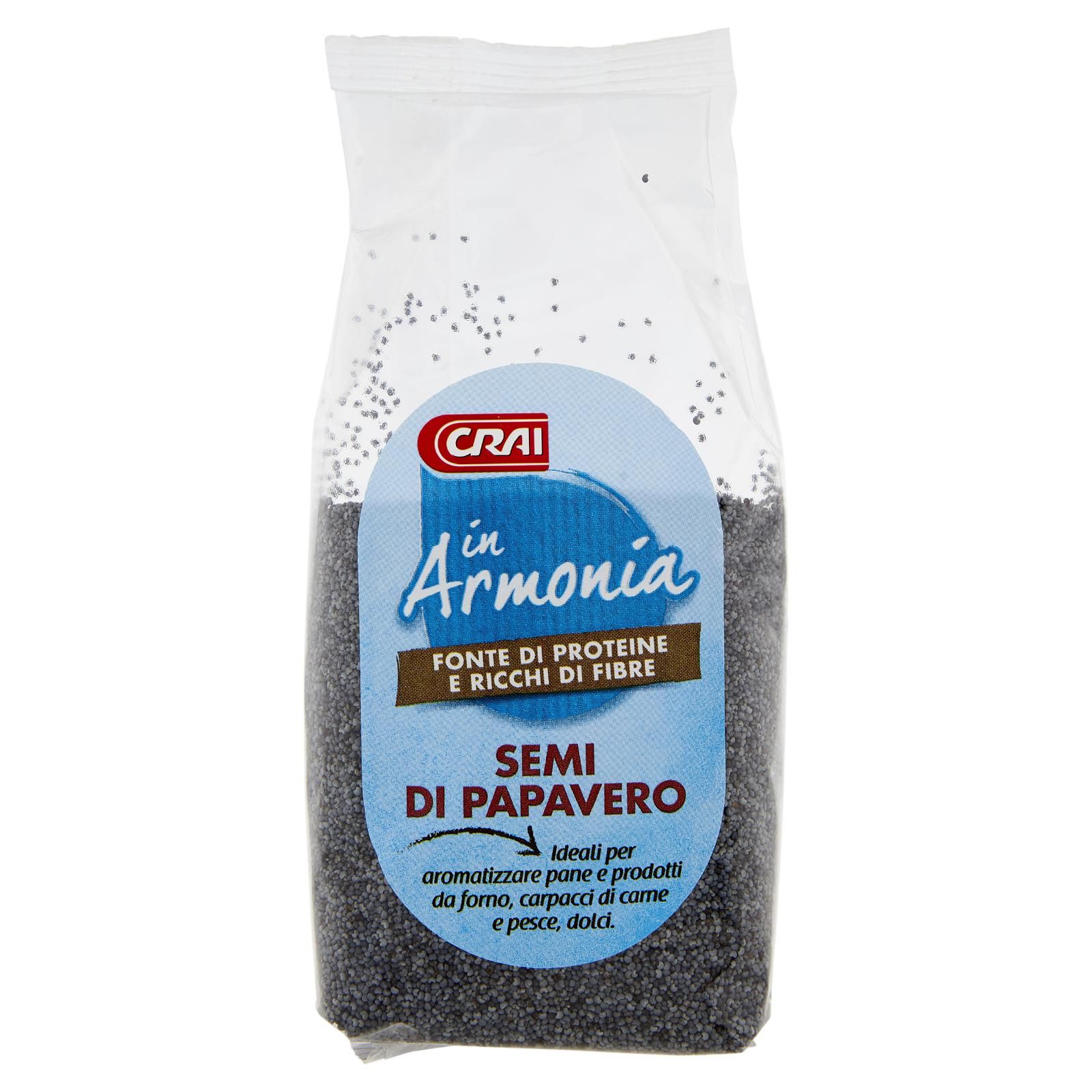 Crai in Armonia Semi di Papavero 150 g