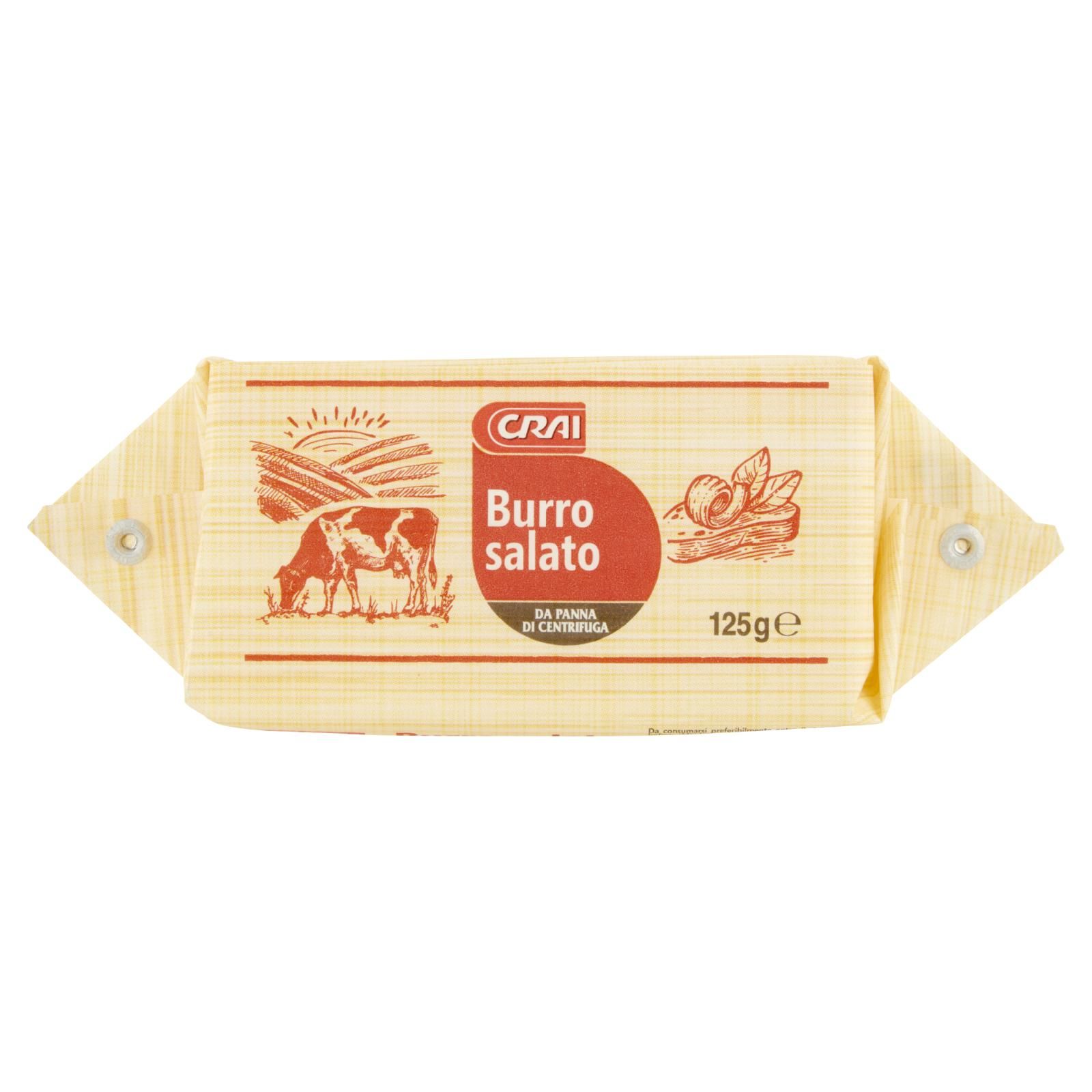 Crai Burro salato da Panna di Centrifuga 125 g