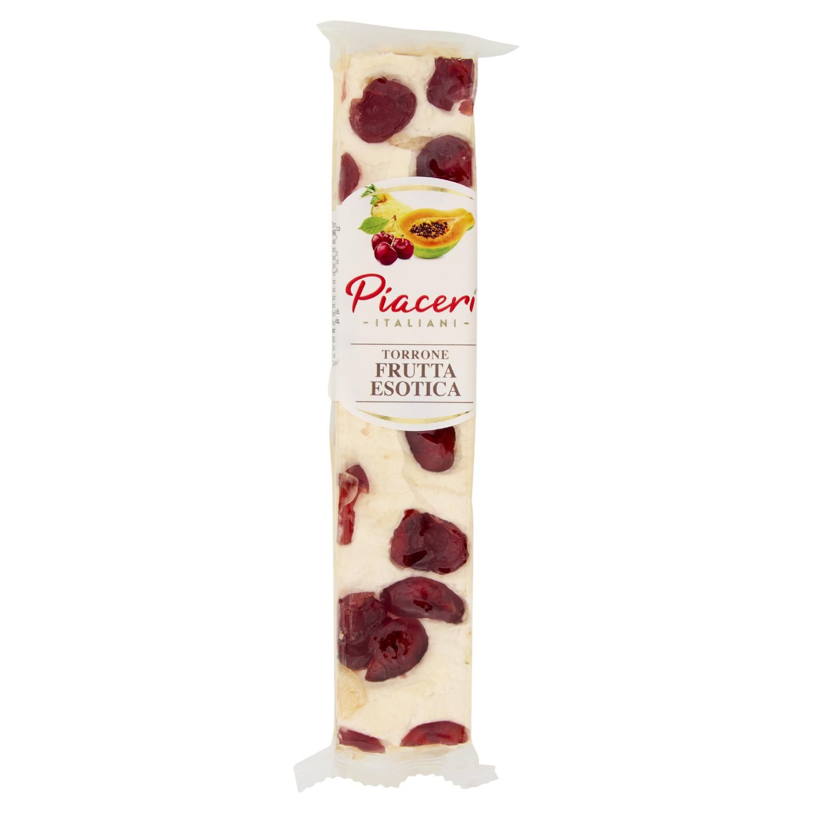 Piaceri Italiani Torrone Frutta Esotica 100 g