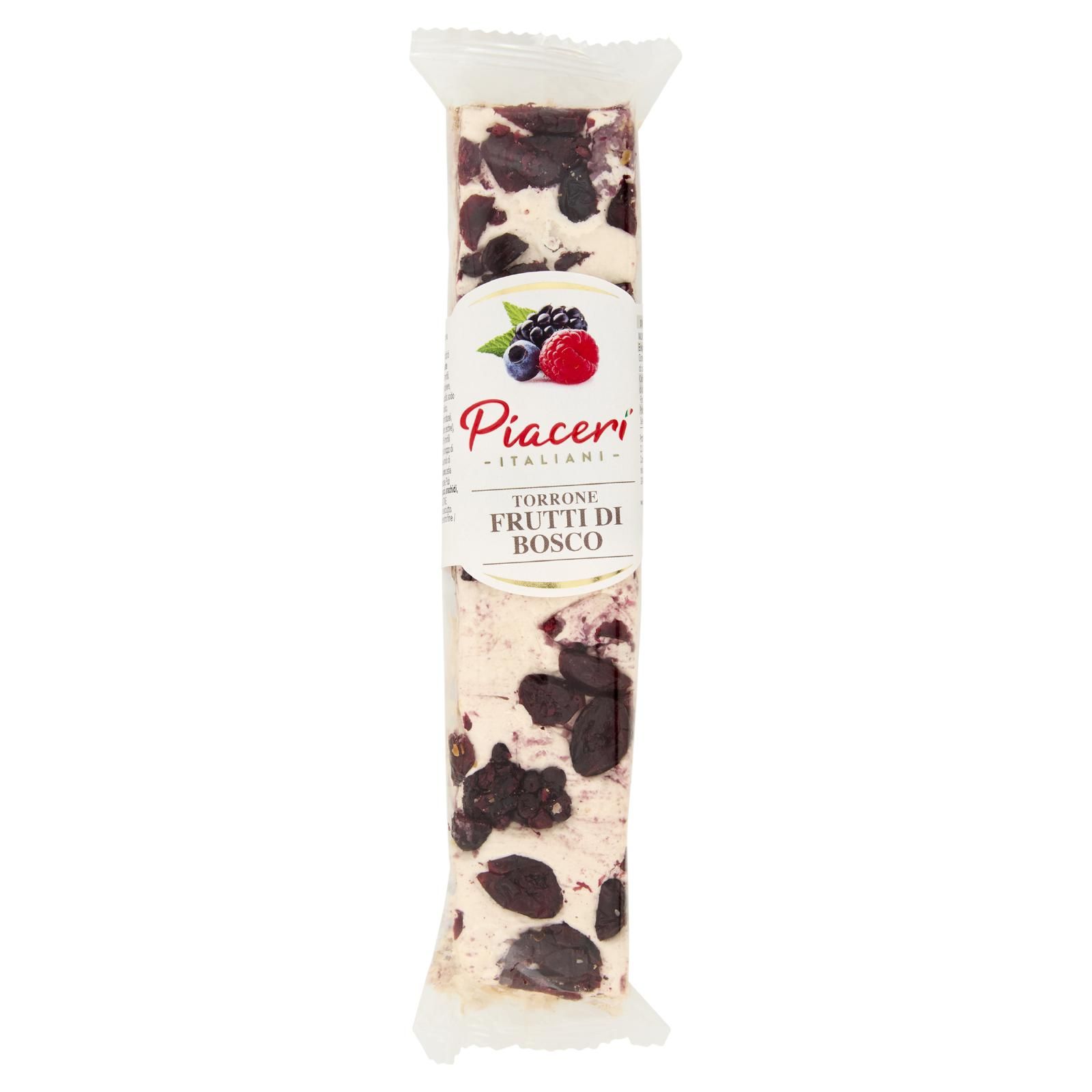 Piaceri Italiani Torrone Frutti Di Bosco 100 g