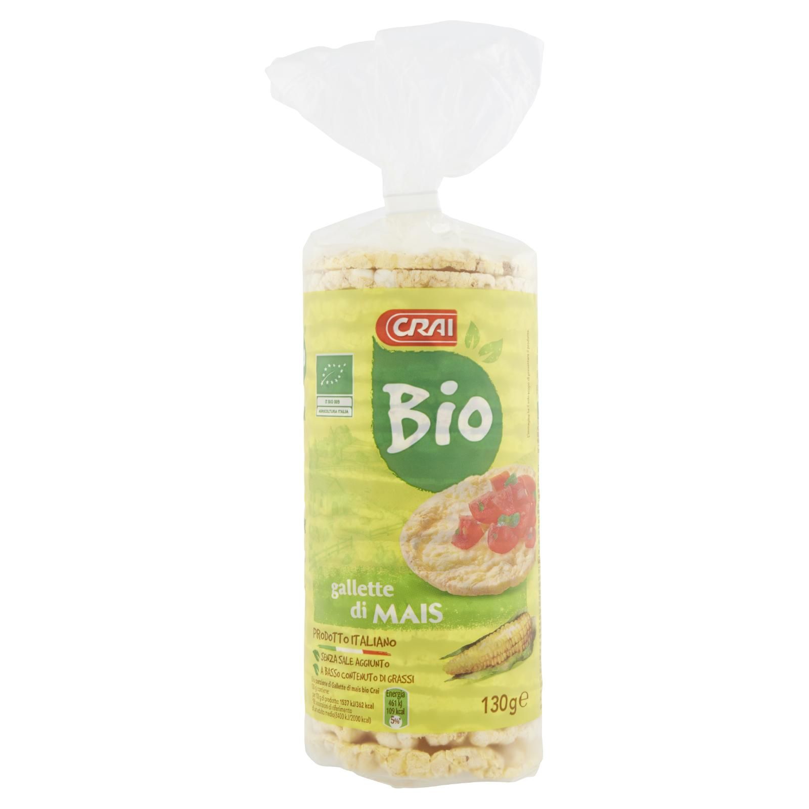 Crai Bio gallette di Mais 130 g