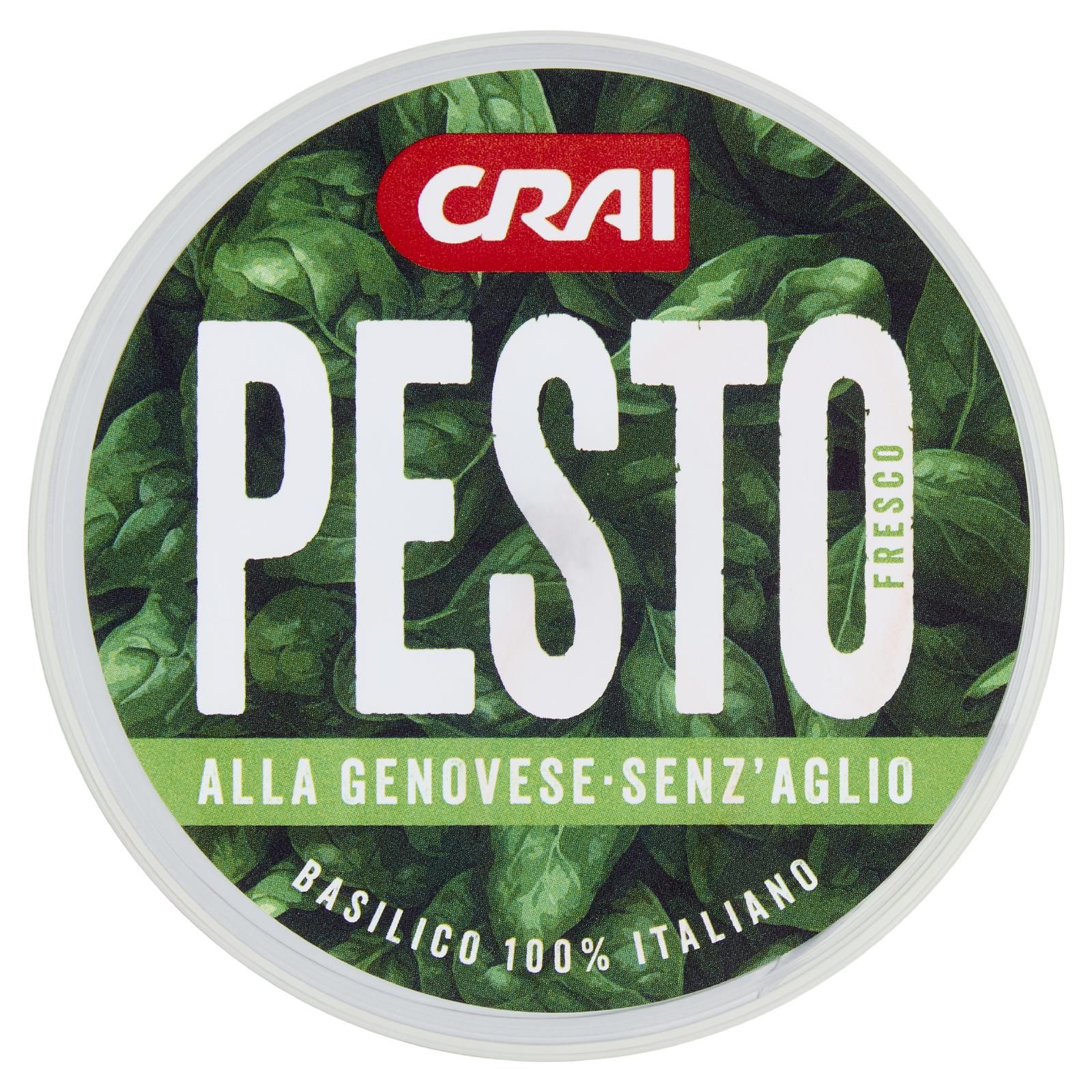 Crai Pesto Fresco Alla Genovese Senz'Aglio 140 g