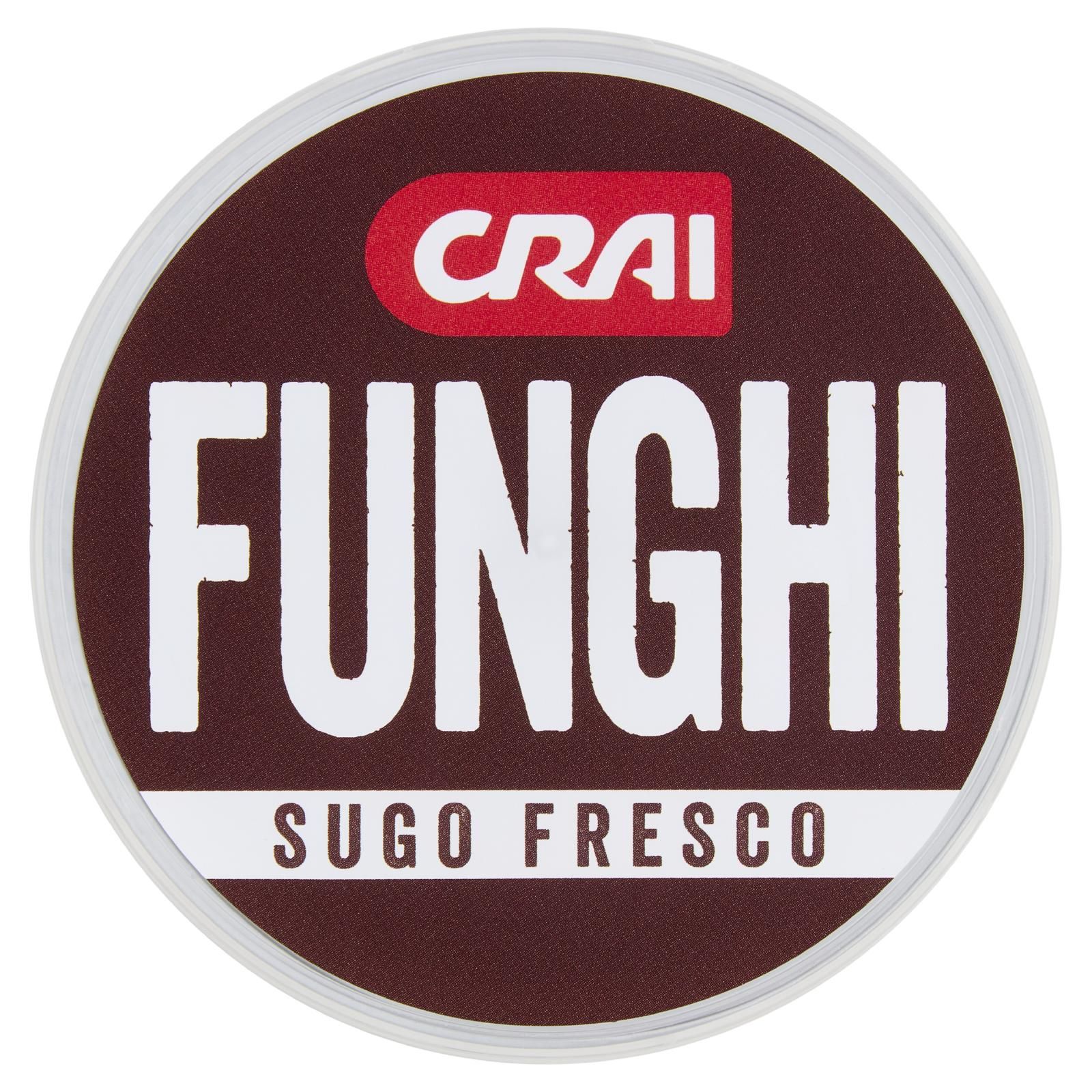 Crai Funghi Sugo Fresco 180 g