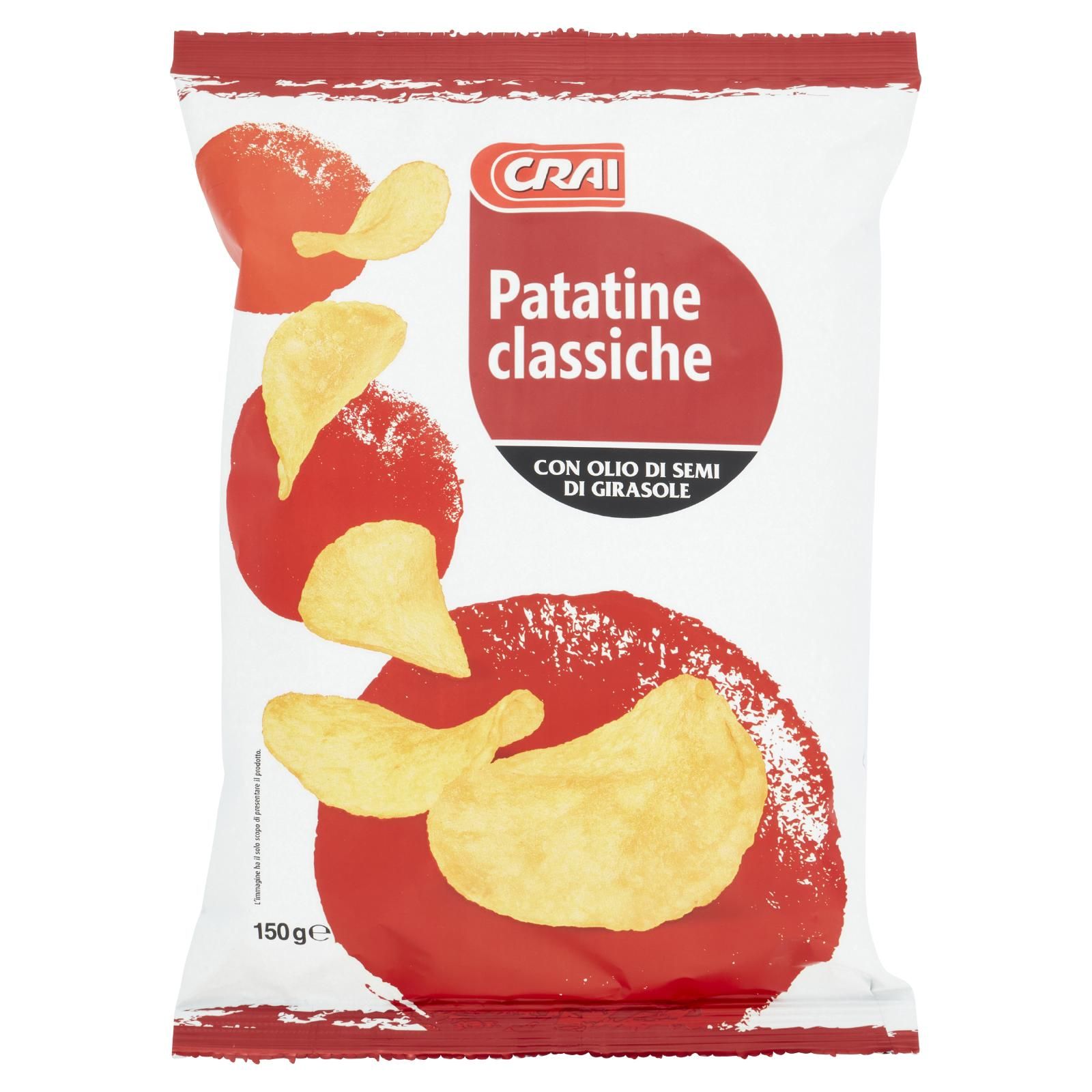 Crai Patatine classiche 150 g