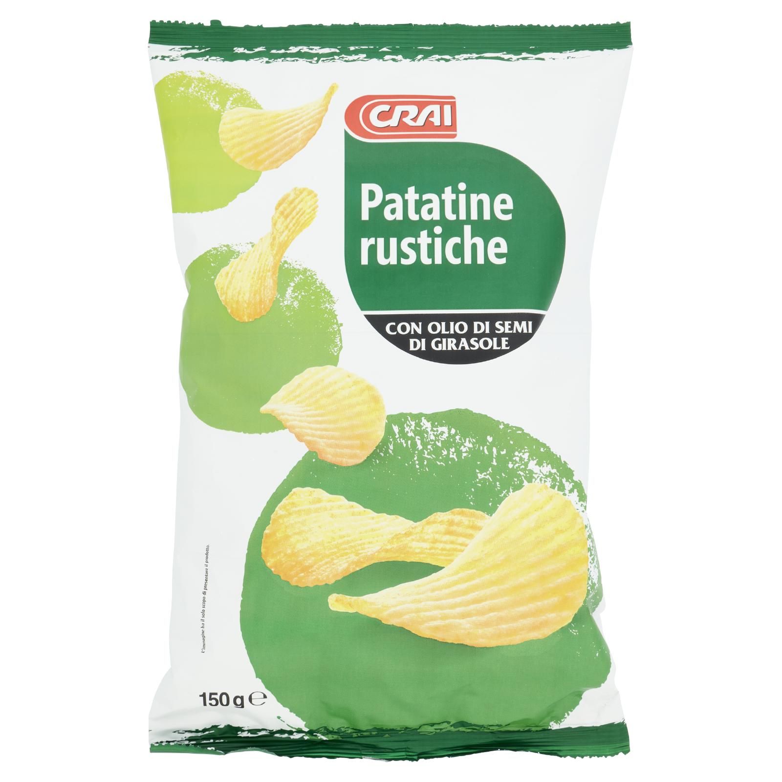 Crai Patatine rustiche 150 g