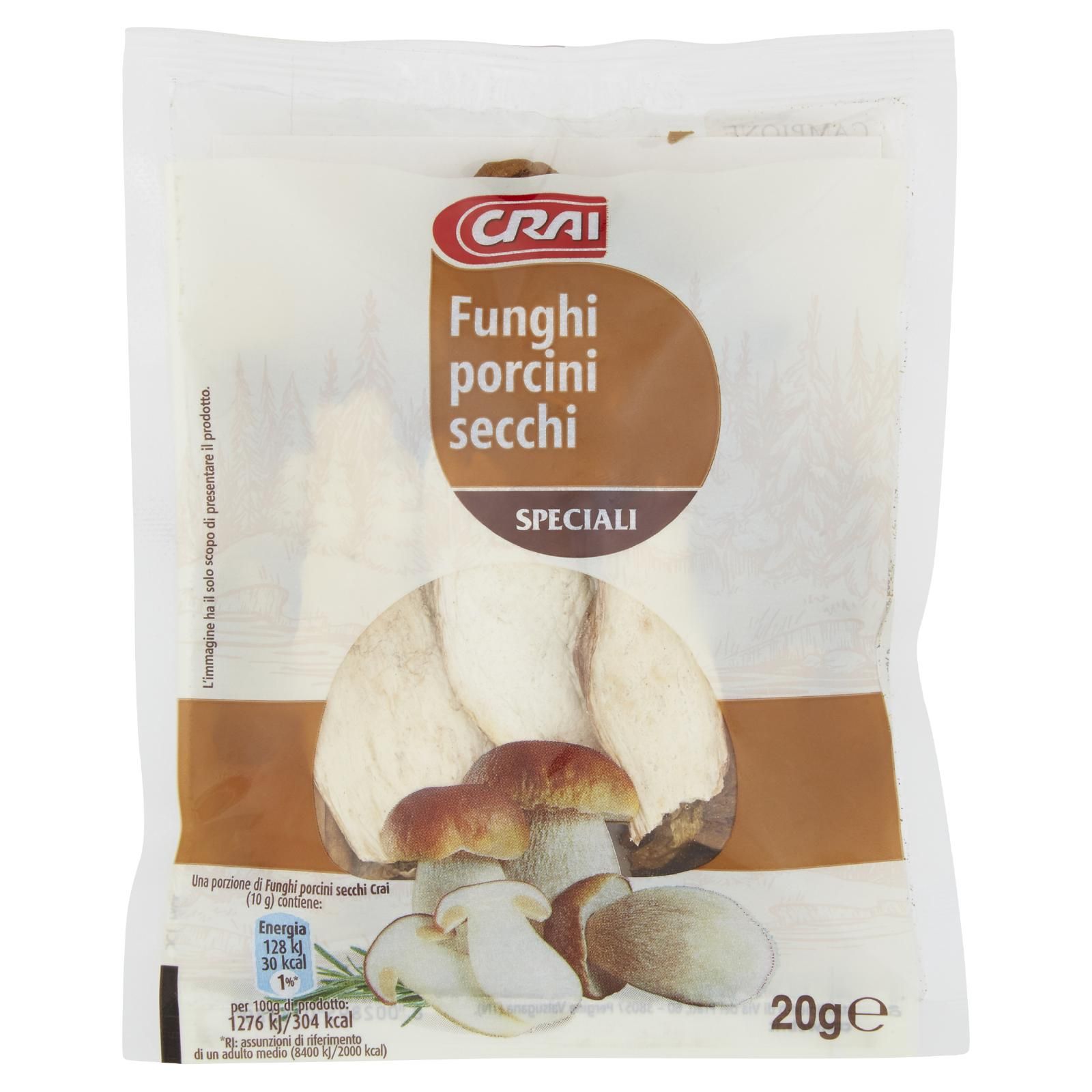Crai Funghi porcini secchi Speciali 20 g