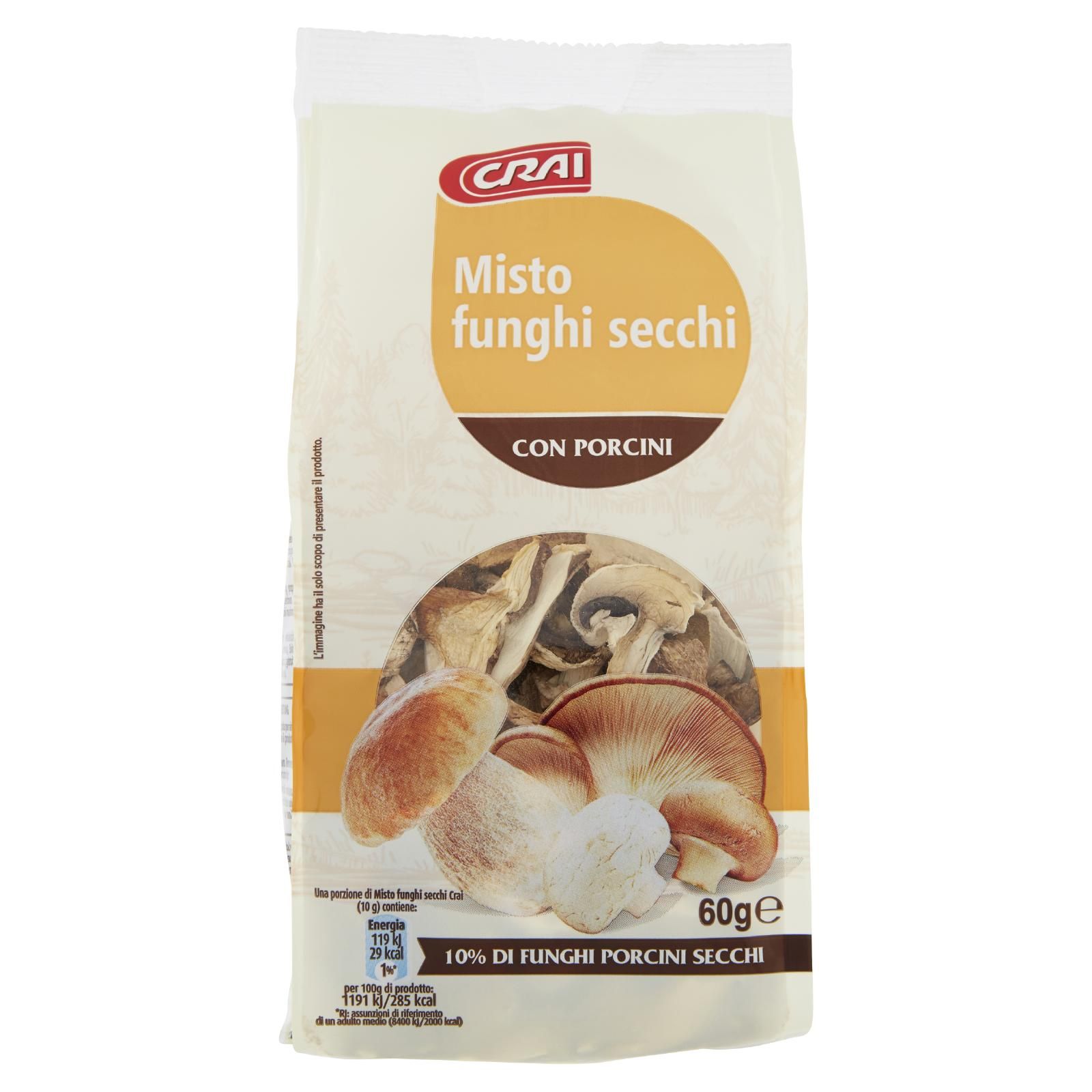 Crai Misto funghi secchi con Porcini 60 g