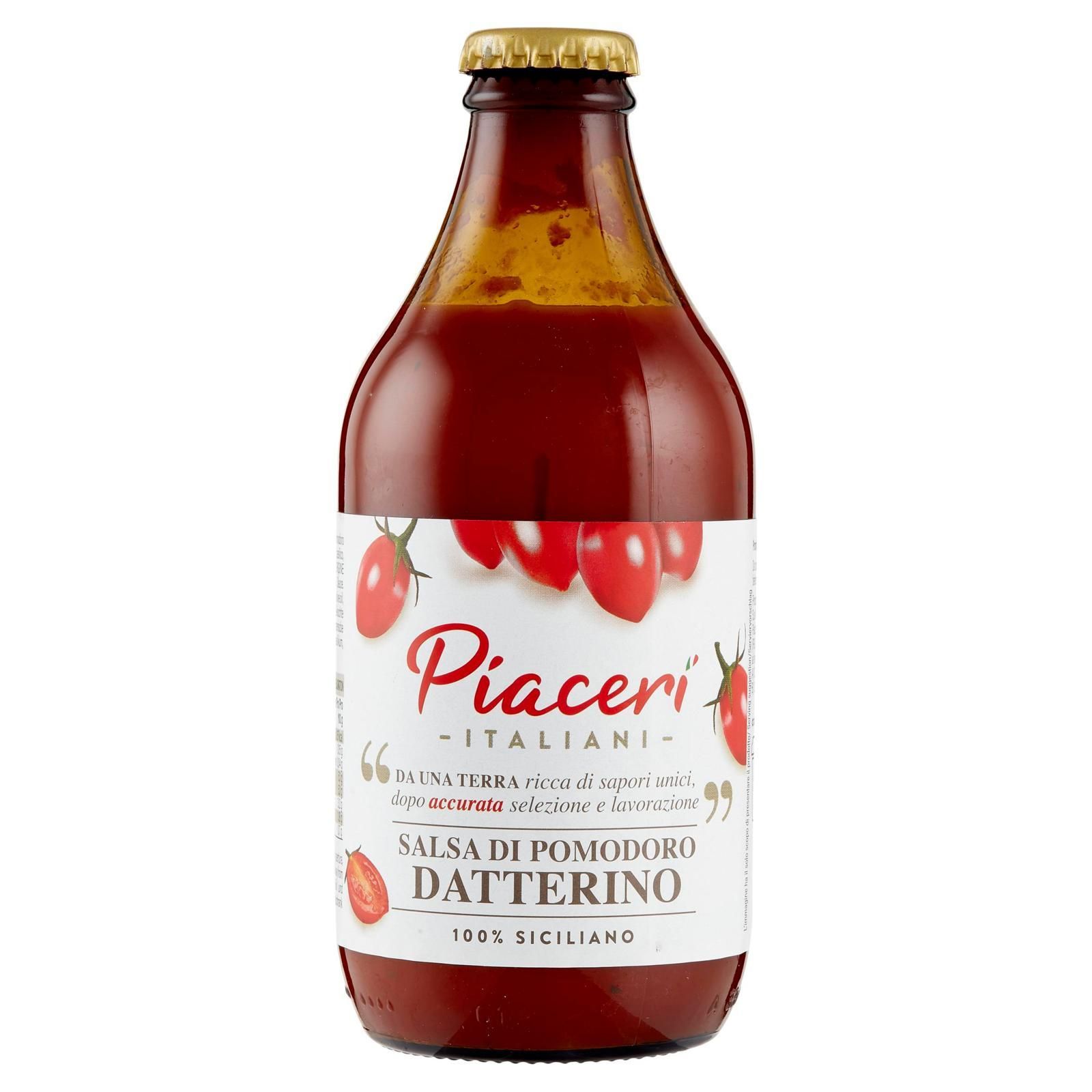 Piaceri Italiani Salsa di Pomodoro Datterino 330 ml