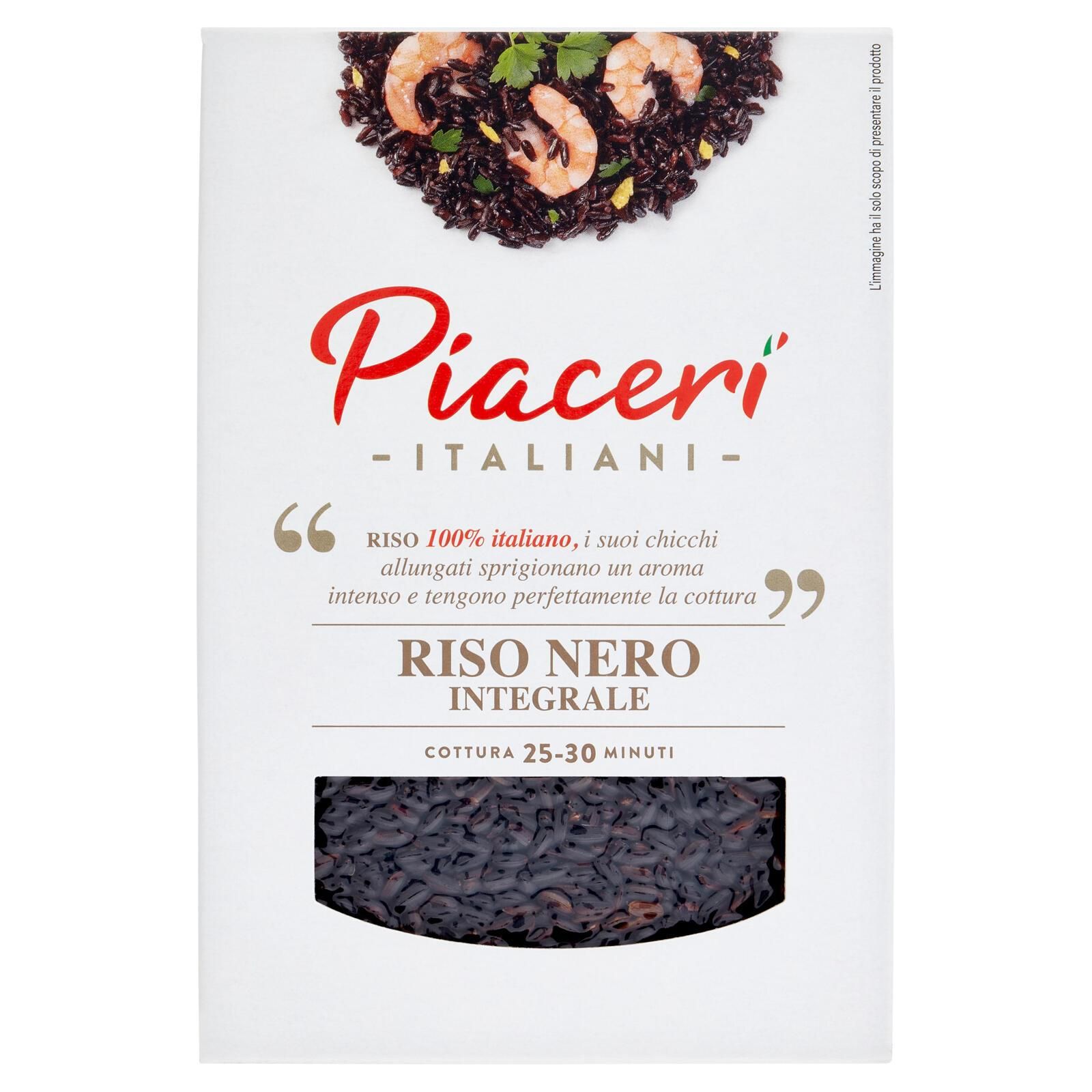 Piaceri Italiani Riso Nero Integrale 500 g