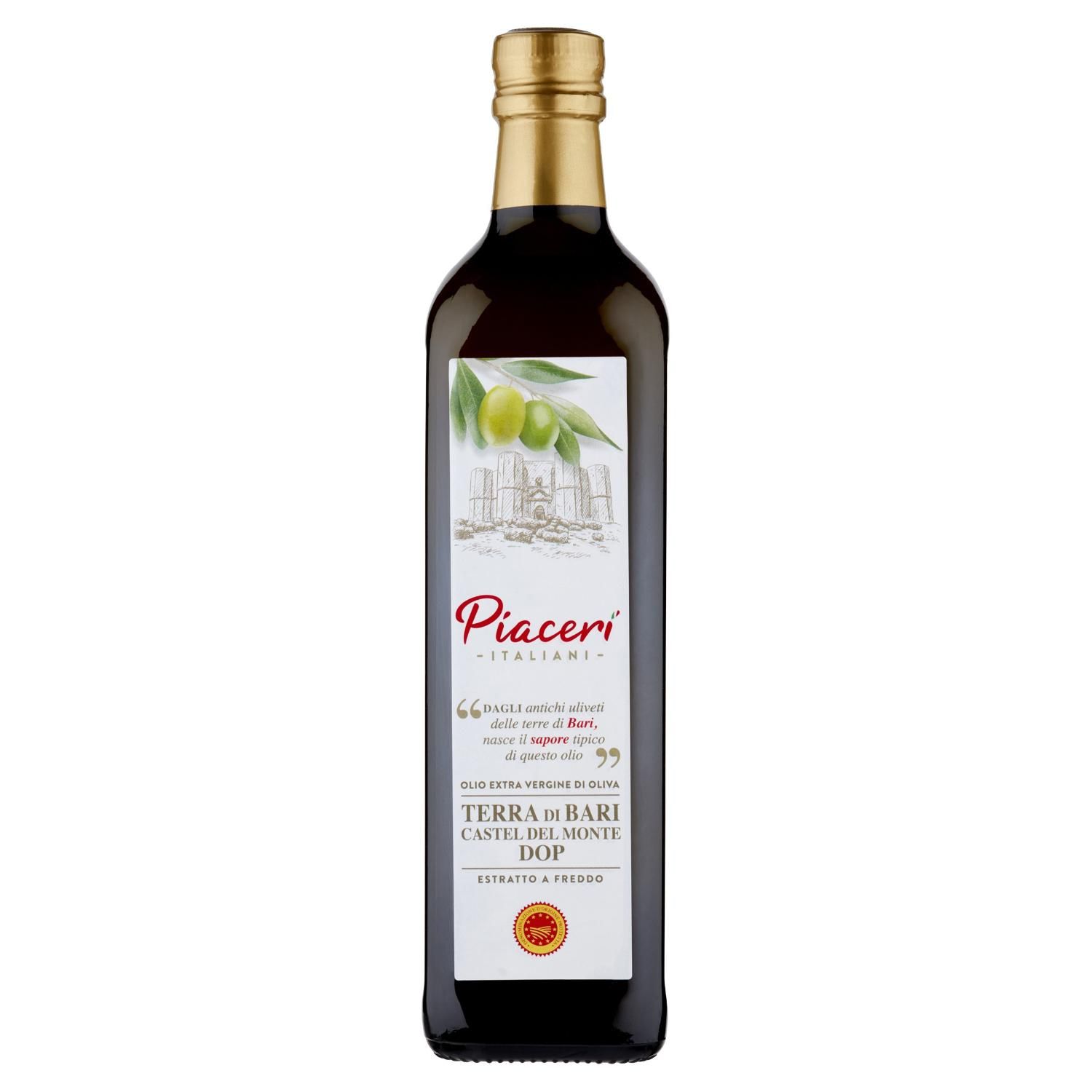 OLIO EXTRA VERGINE PIACERI ITALIANI BARI DOP