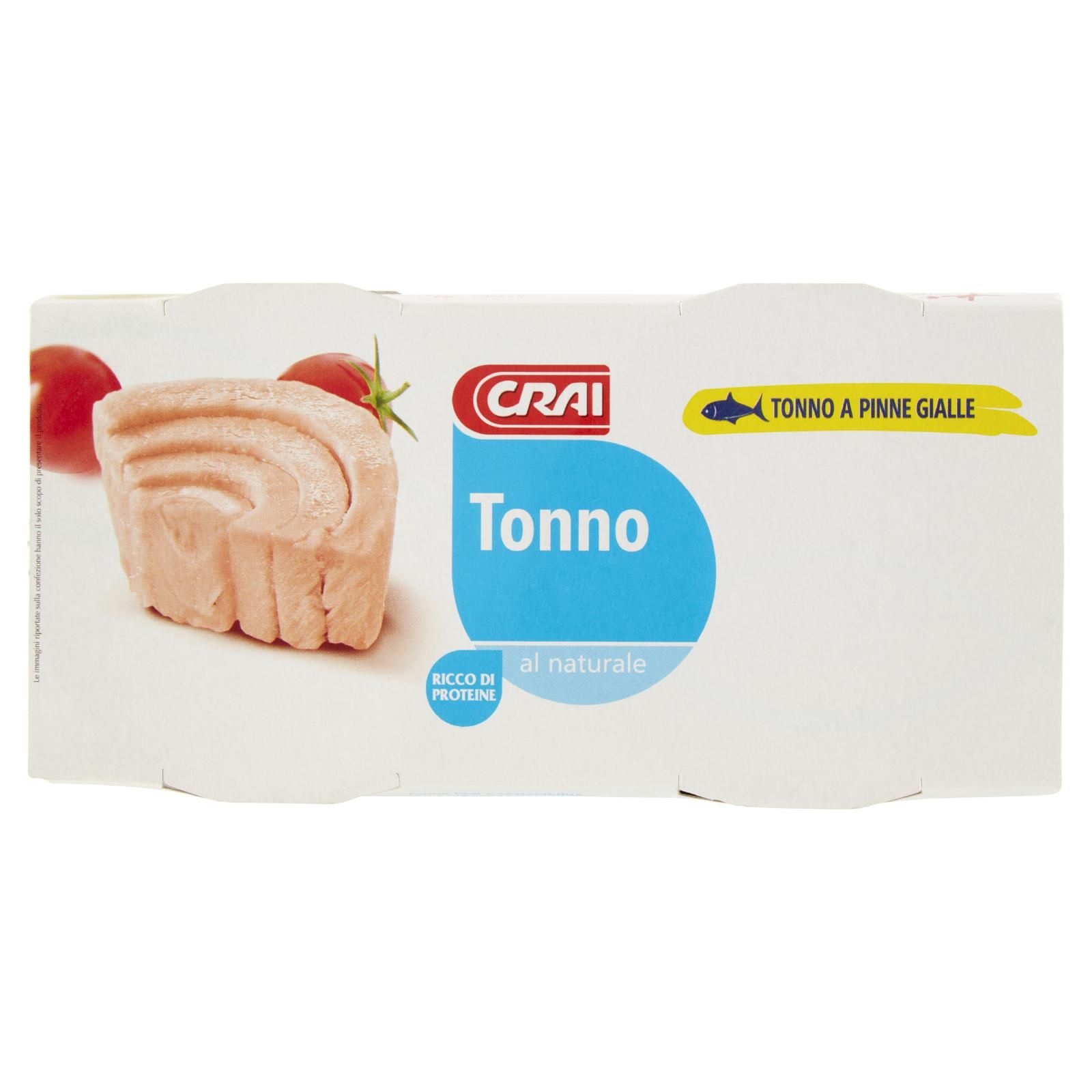 Crai Tonno al naturale 2 x 160 g