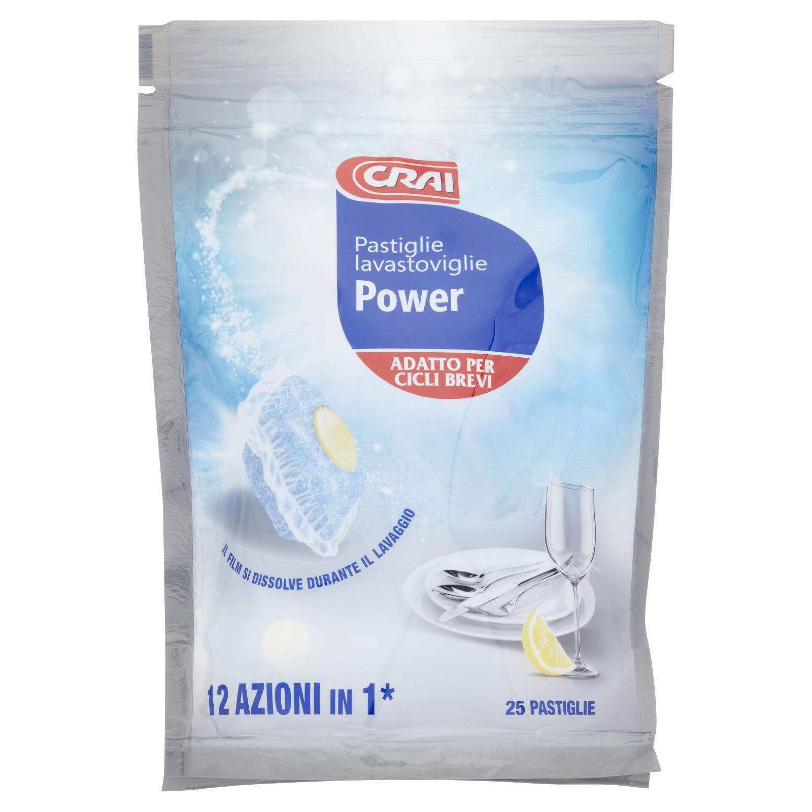 Crai Pastiglie lavastoviglie Power 25 x 15 g
