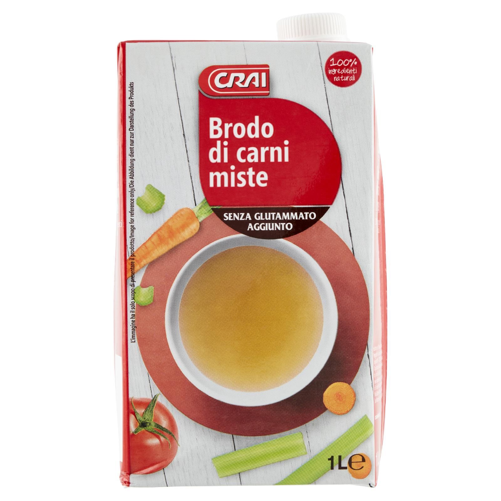 Crai Brodo di carni miste 1 L