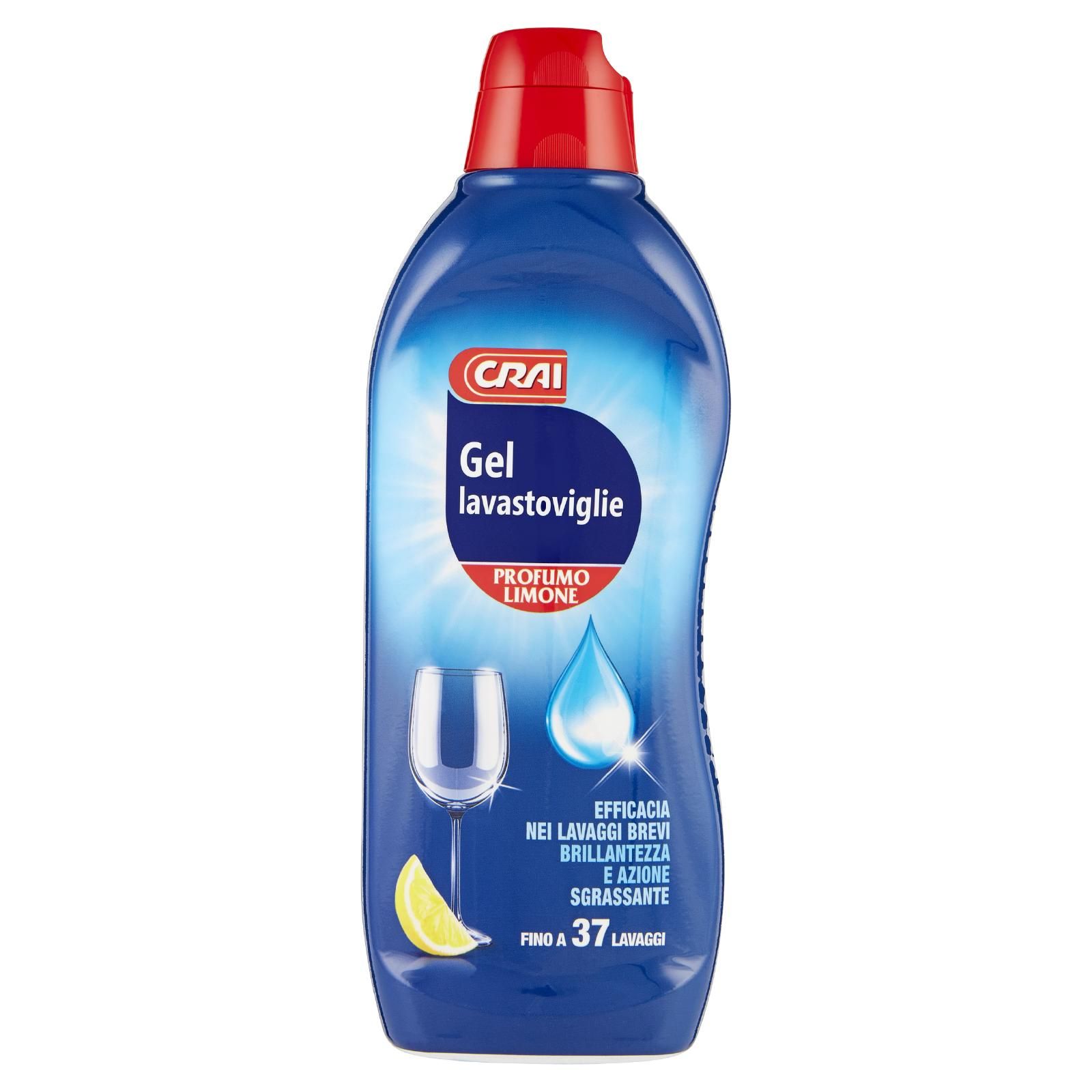 Crai Gel lavastoviglie Profumo Limone 750 ml