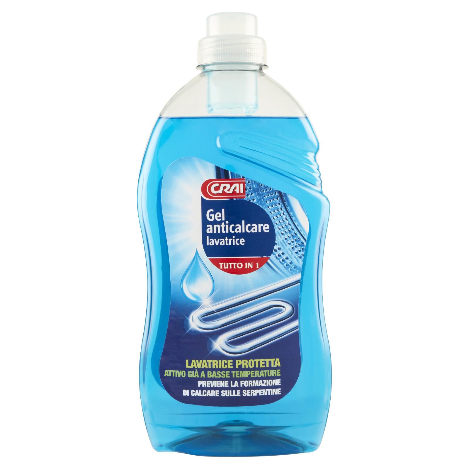Crai Gel anticalcare lavatrice Tutto in 1 1000 ml