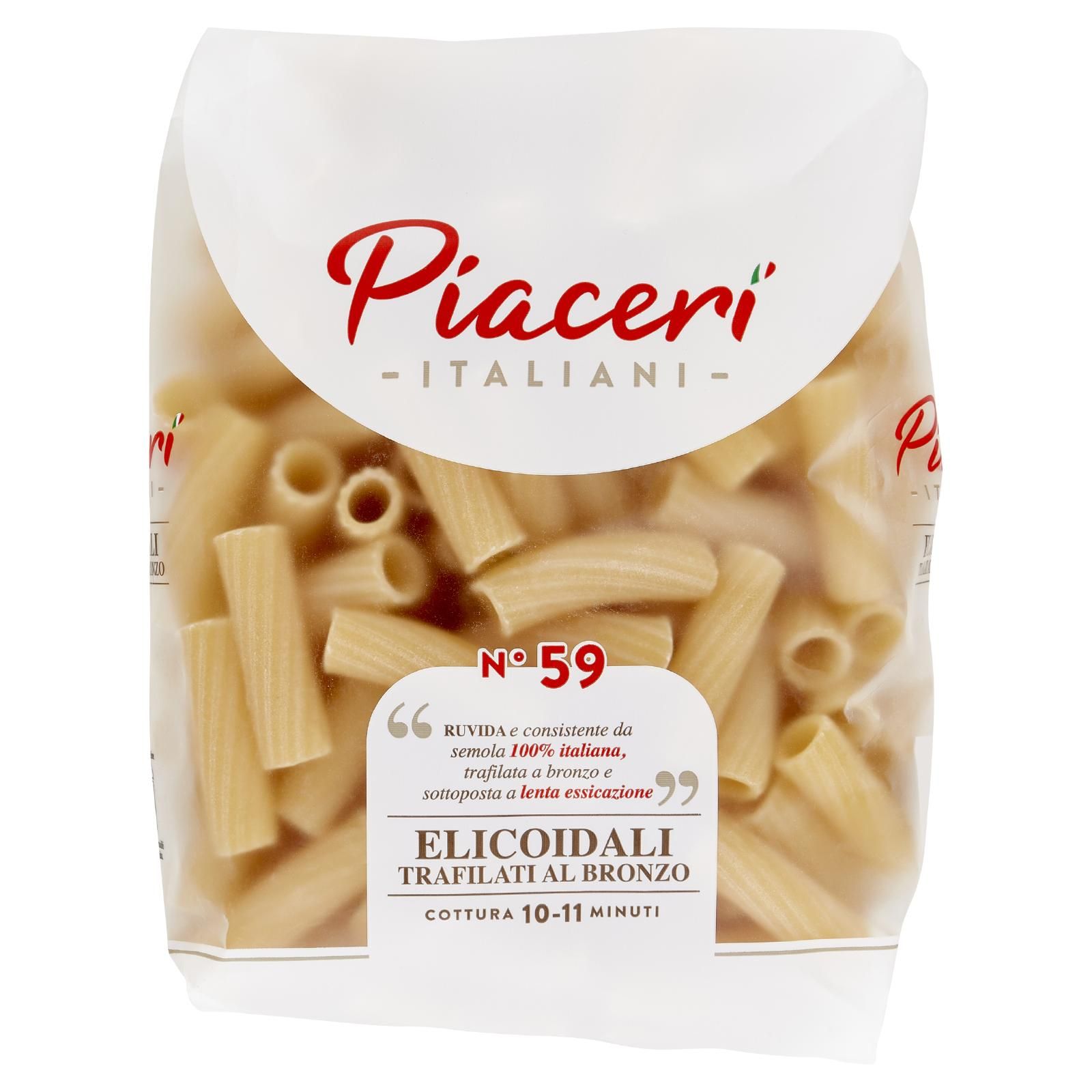 Piaceri Italiani Elicoidali Trafilati al Bronzo N° 59 500 g