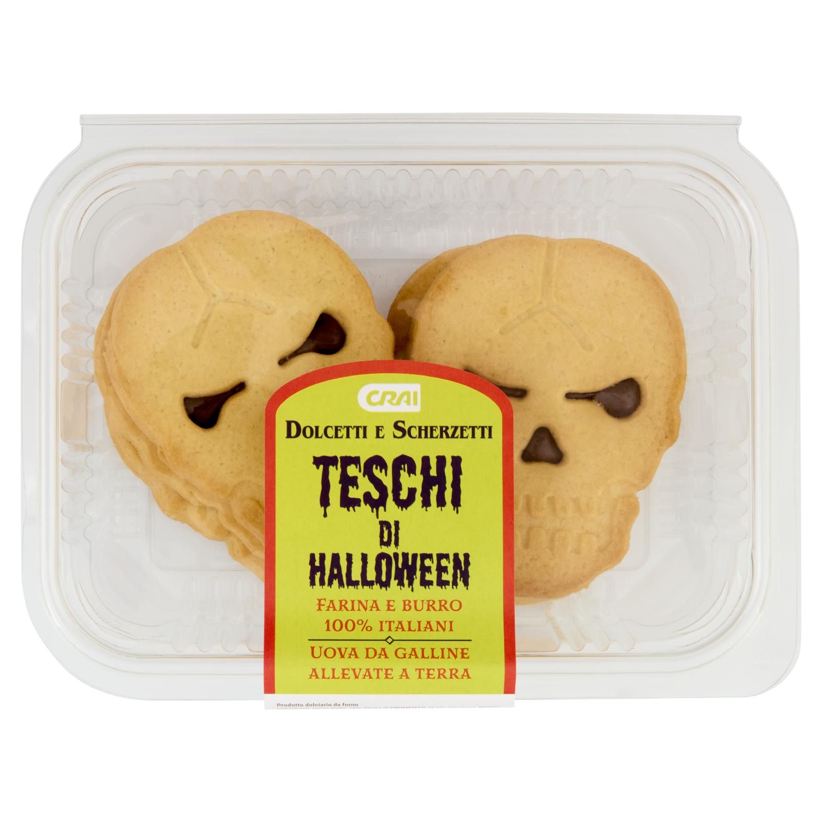 Crai Dolcetti E Scherzetti Teschi Di Halloween 200 g