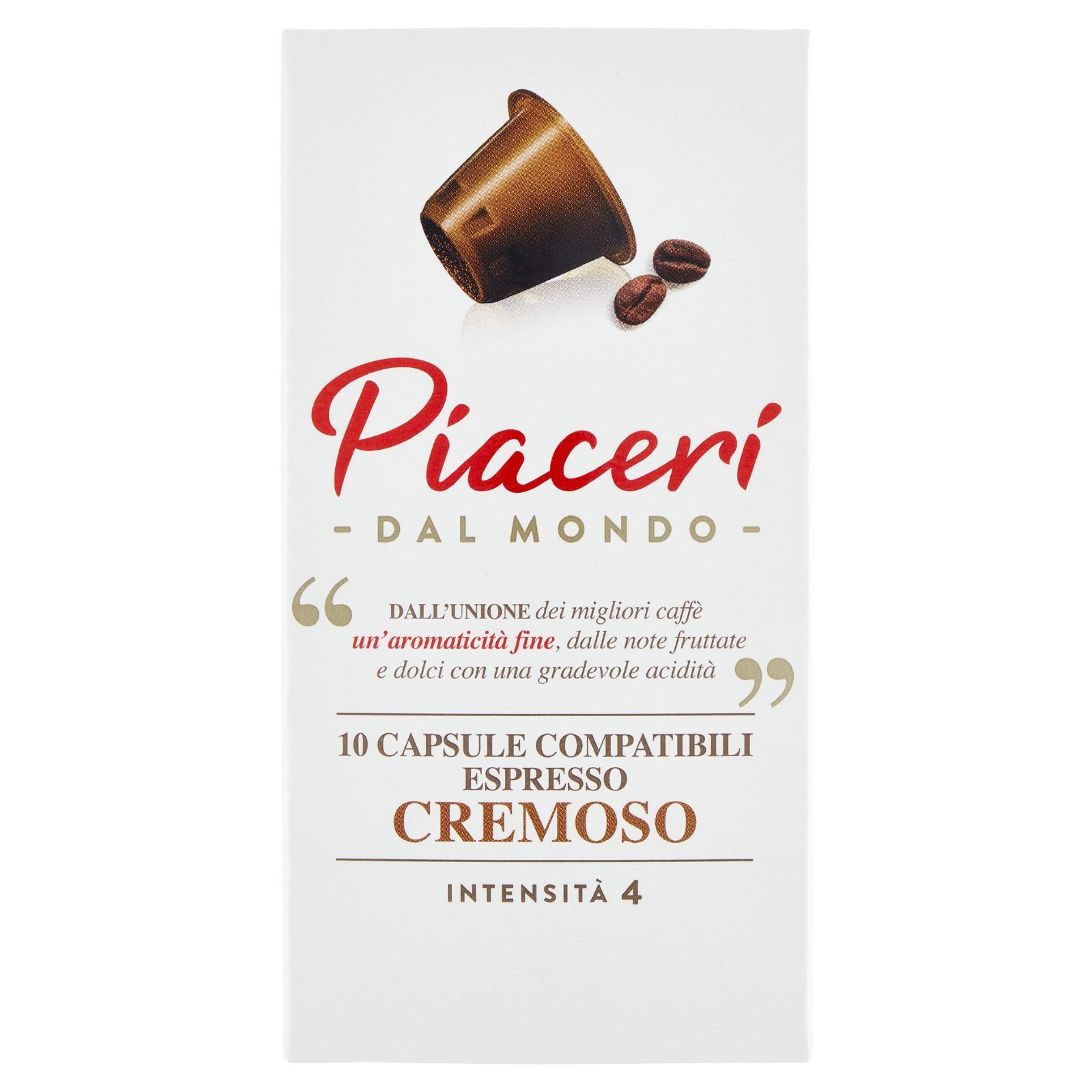 Piaceri dal Mondo Capsule Compatibili Espresso Cremoso 10 x 5 g