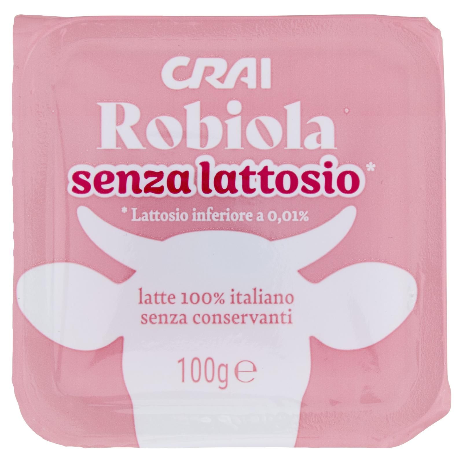 Crai Robiola senza lattosio* 100 g