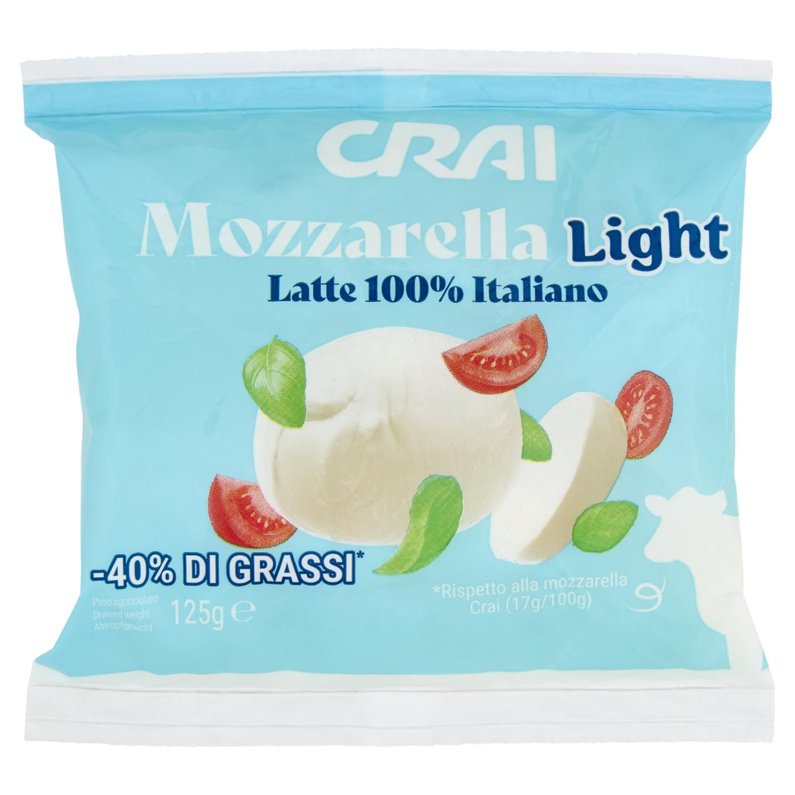 Crai Mozzarella Light 125 g