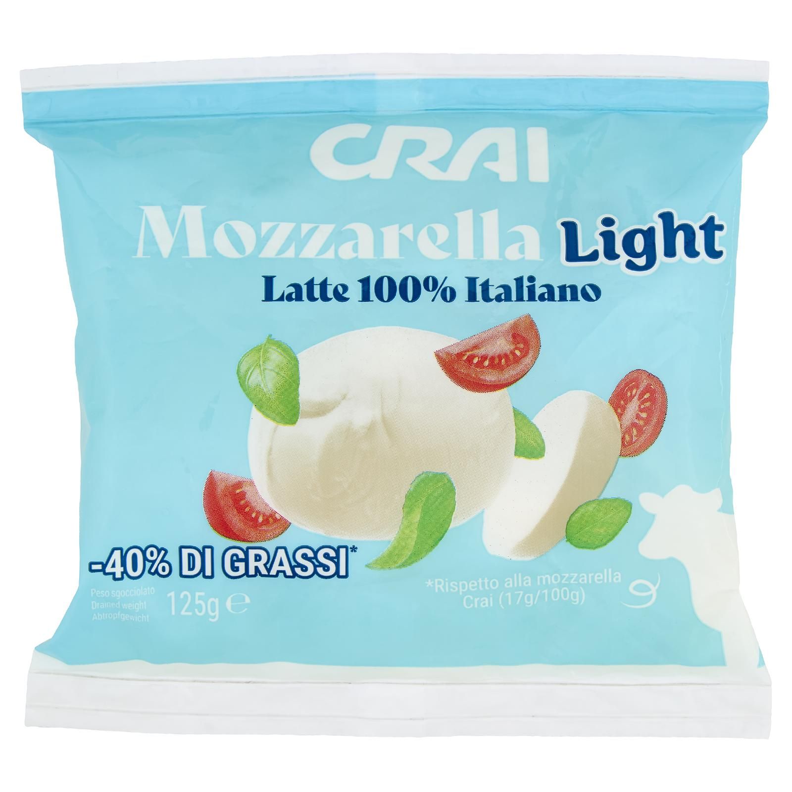 Crai Mozzarella Light 125 g