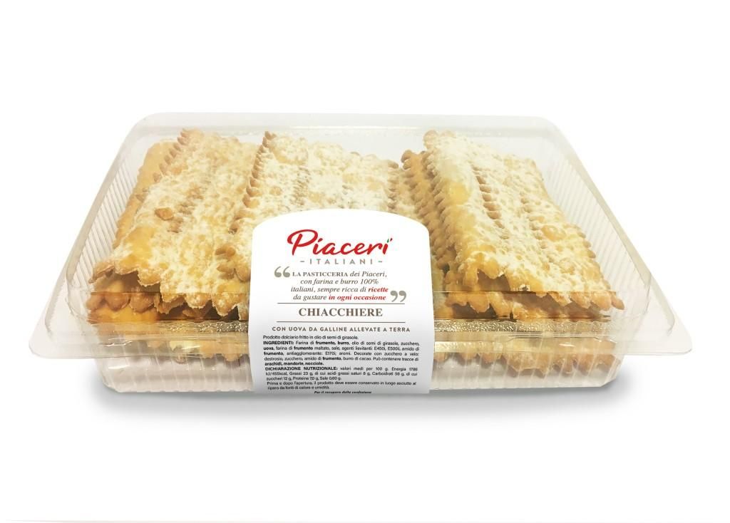 CHIACCHIERE PIACERI ITALIANI 250 G