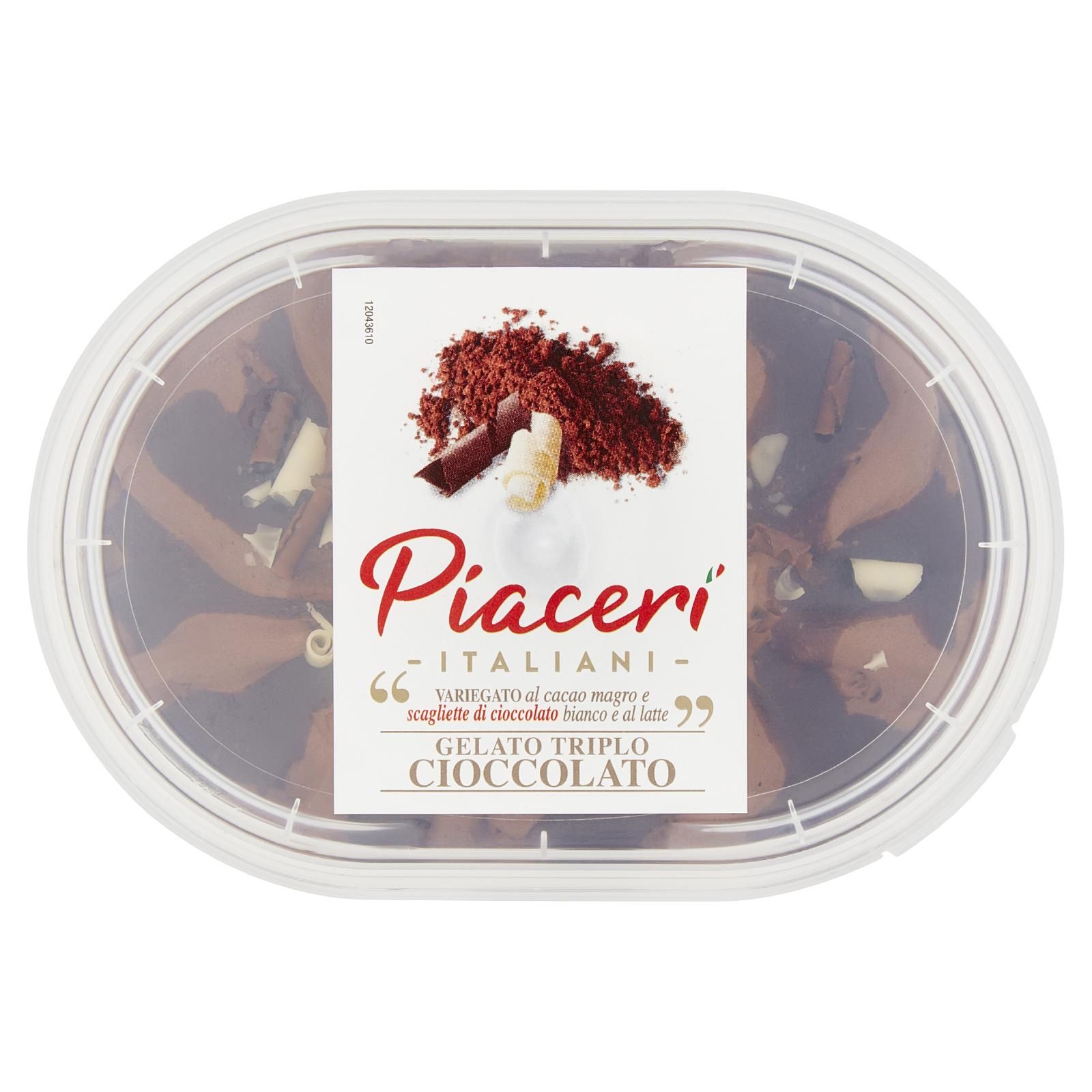 Piaceri Italiani Gelato Triplo Cioccolato 200 g
