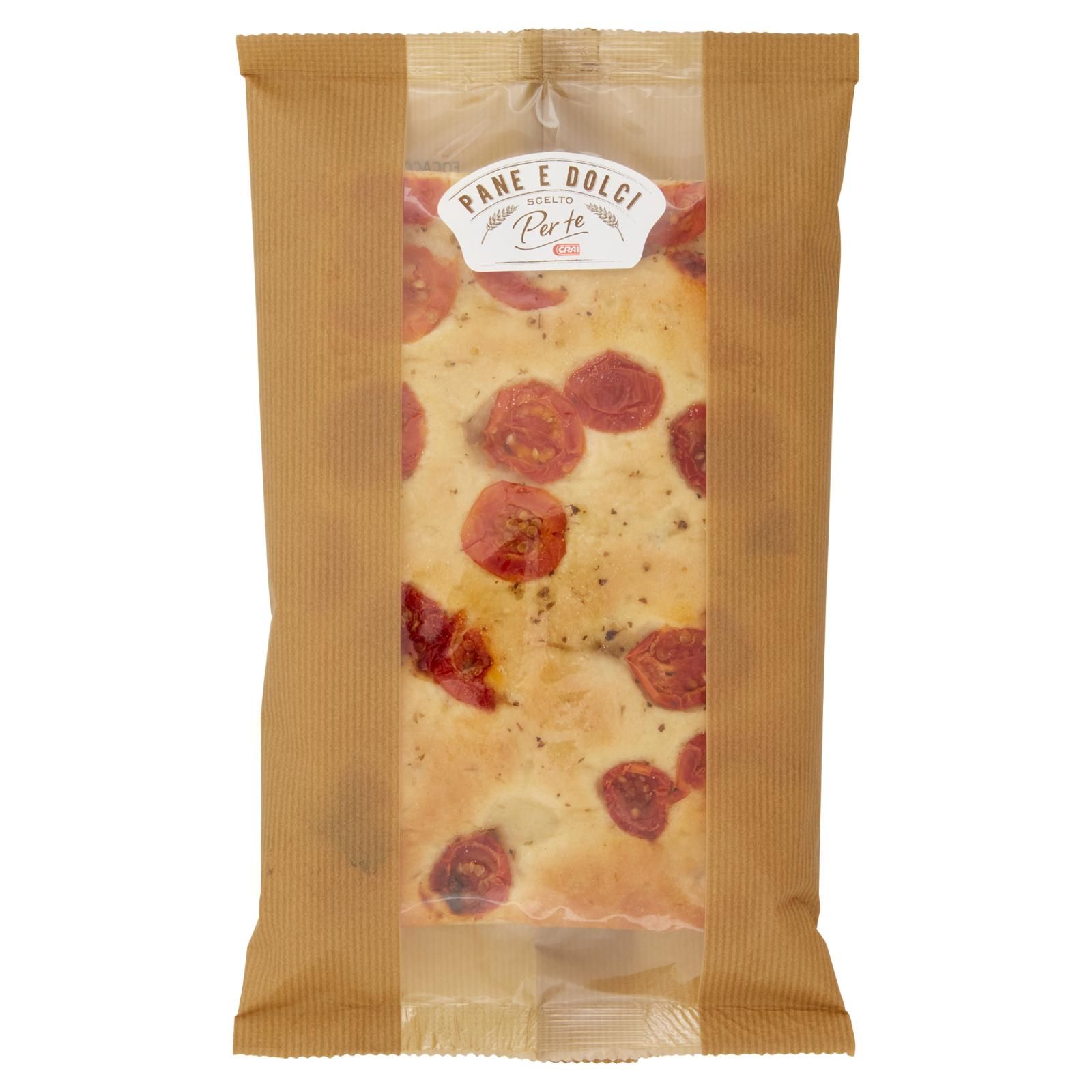 Crai Scelto Per te Focaccia Tradizionale con Pomodorini 170 g