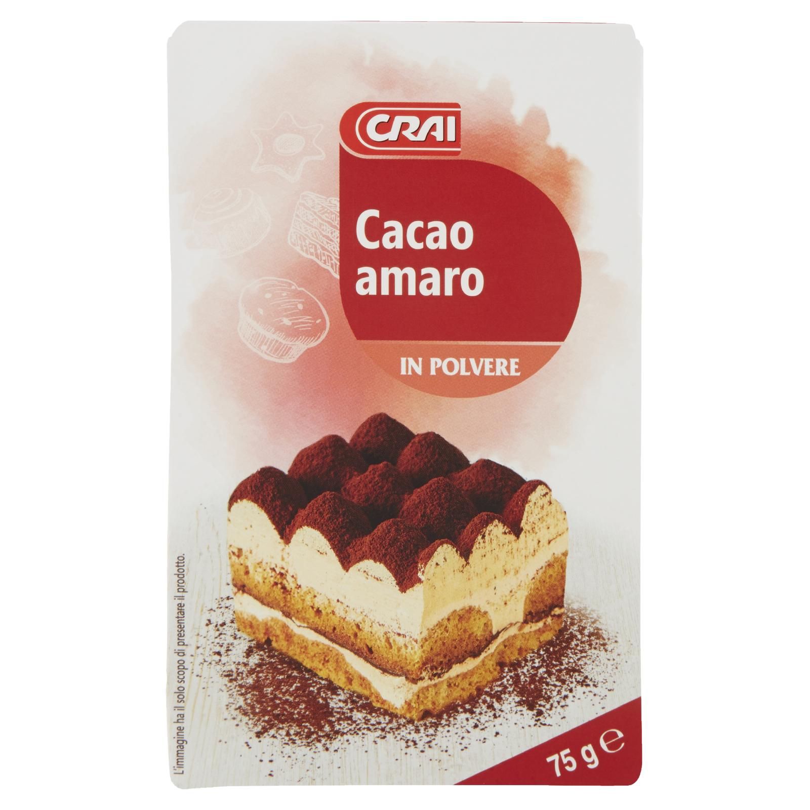 Crai Cacao amaro in Polvere 75 g