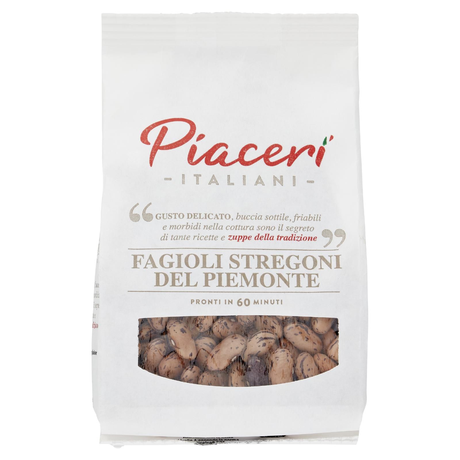 Piaceri Italiani Fagioli Stregoni del Piemonte 400 g