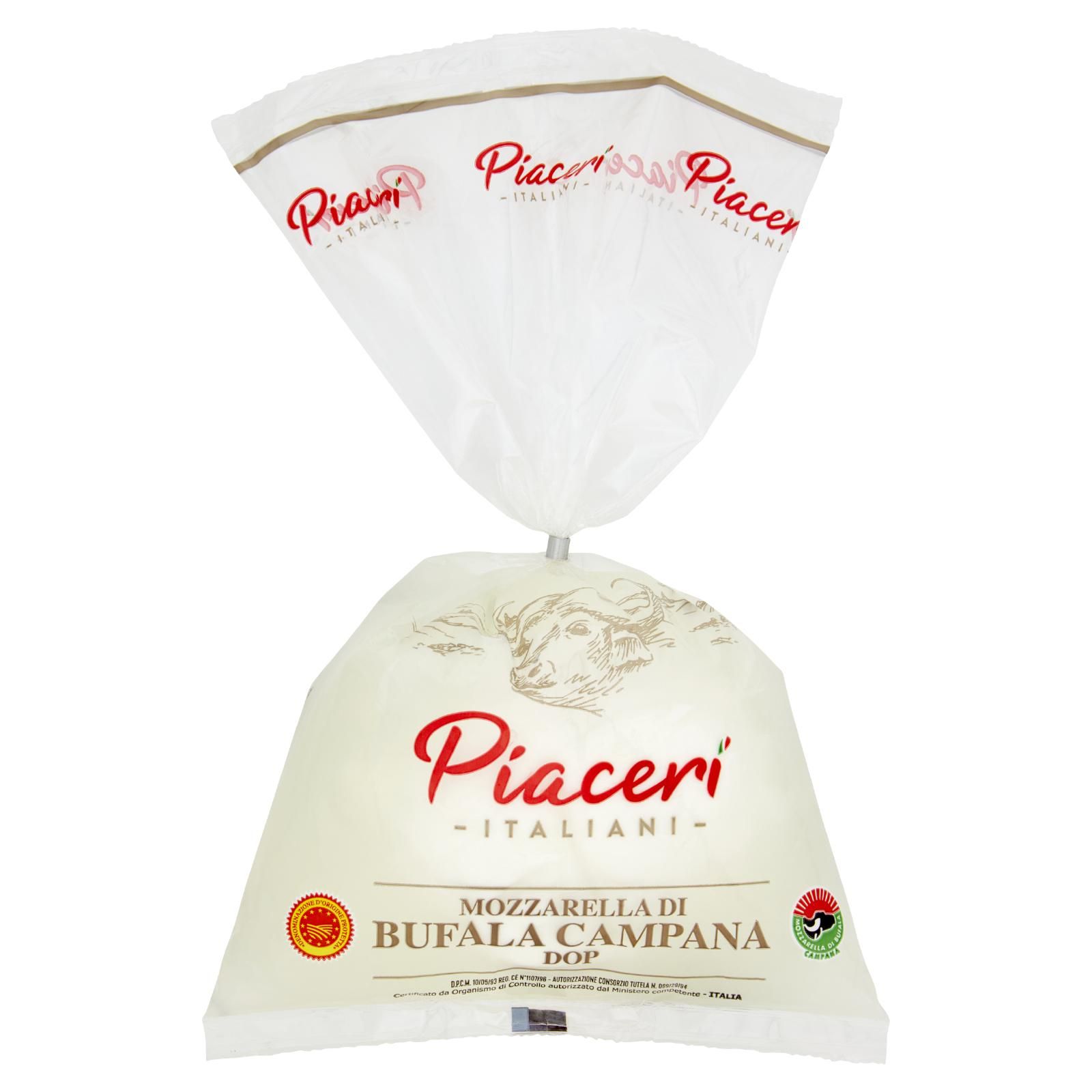 Piaceri Italiani Mozzarella di Bufala Campana DOP 250 g