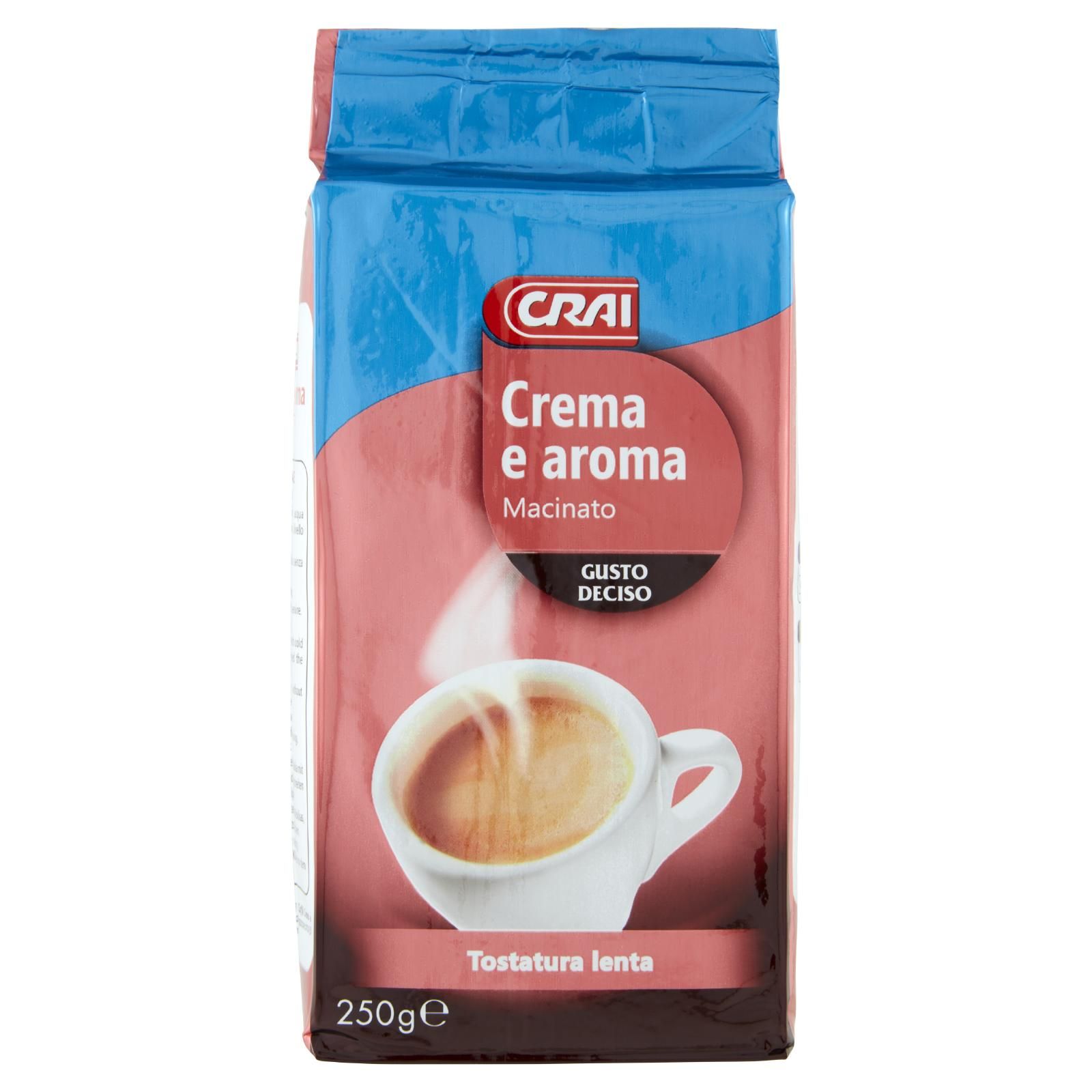 Crai Crema e aroma Macinato Gusto Deciso 250 g