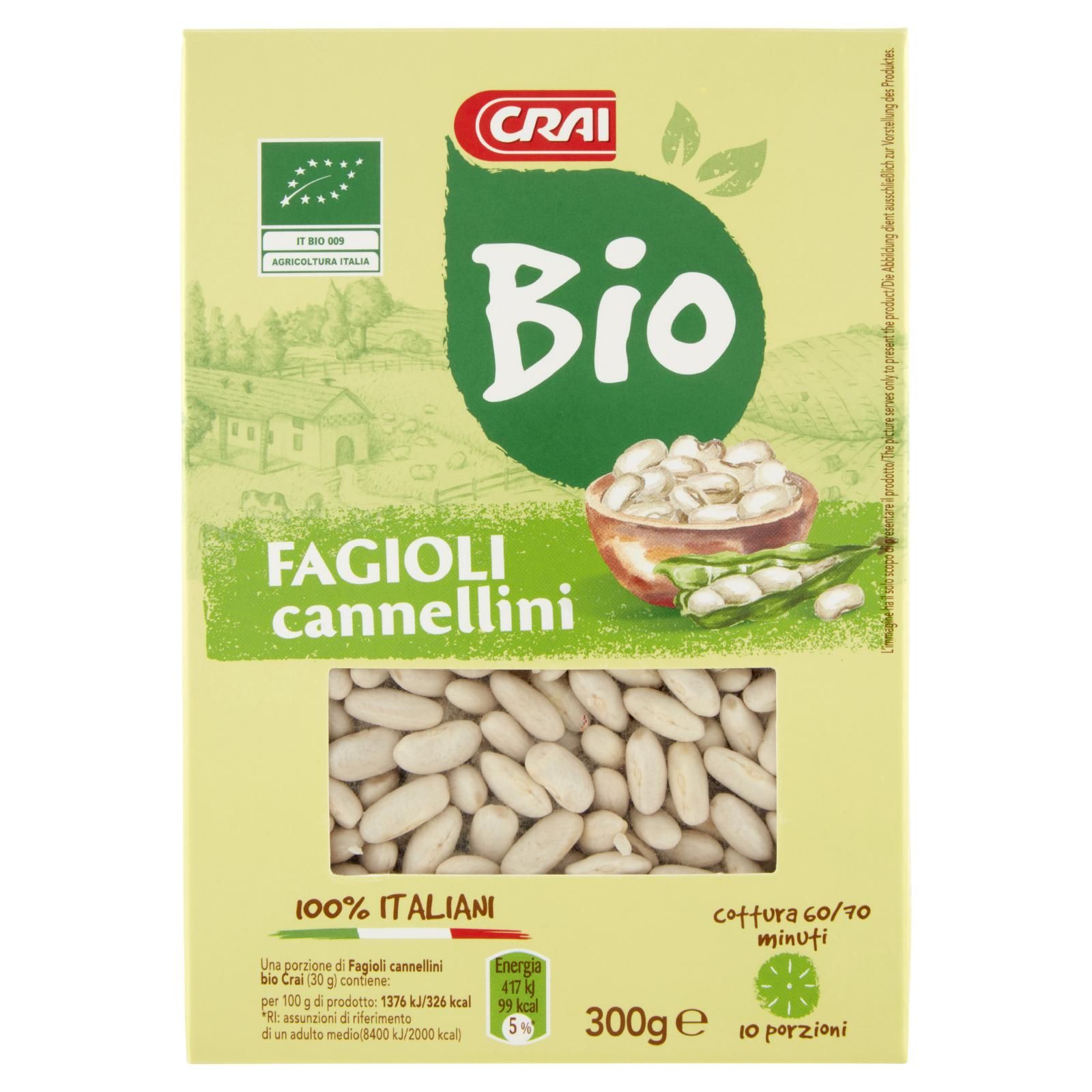 Crai Bio Fagioli cannellini 300 g