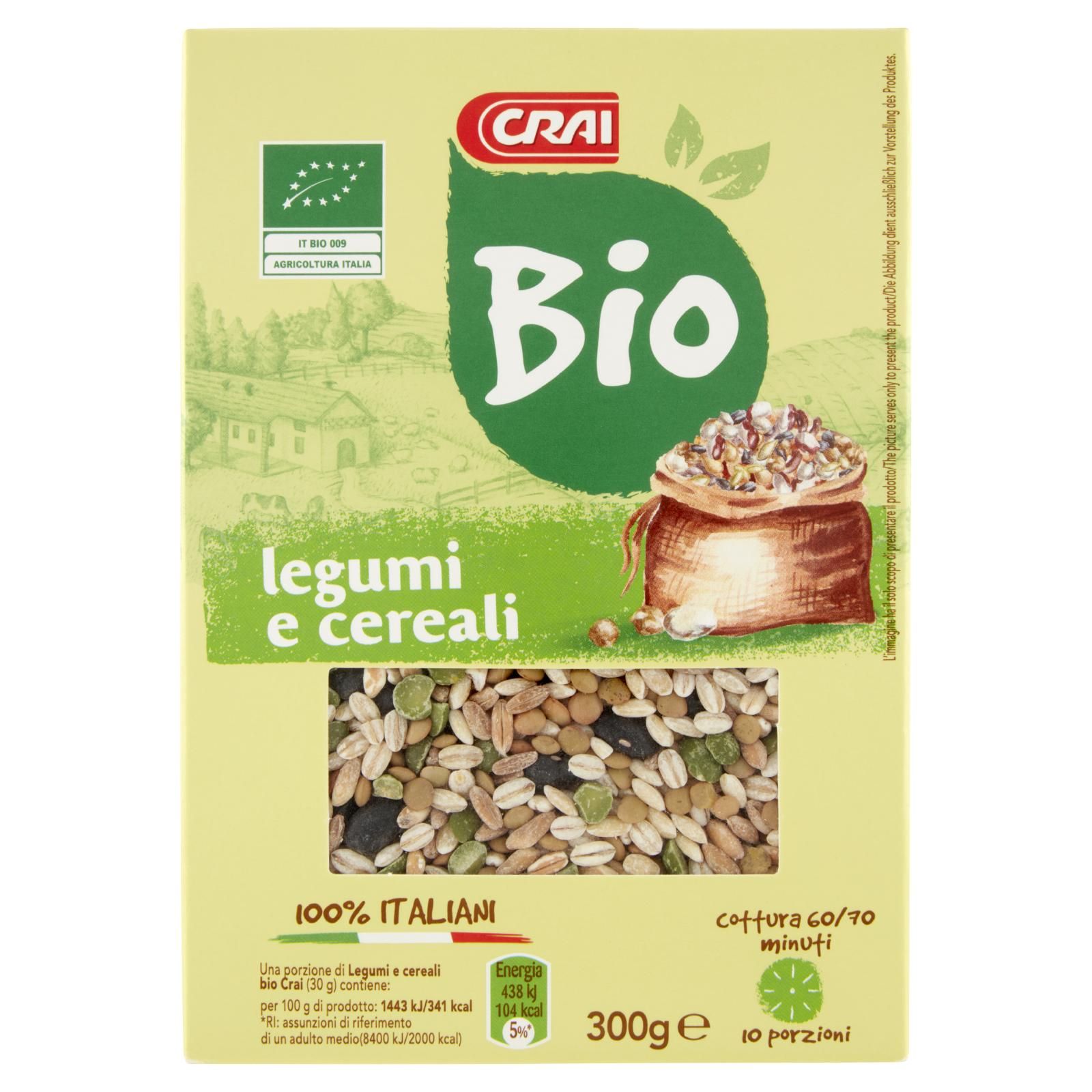 Crai Bio legumi e cereali 300 g