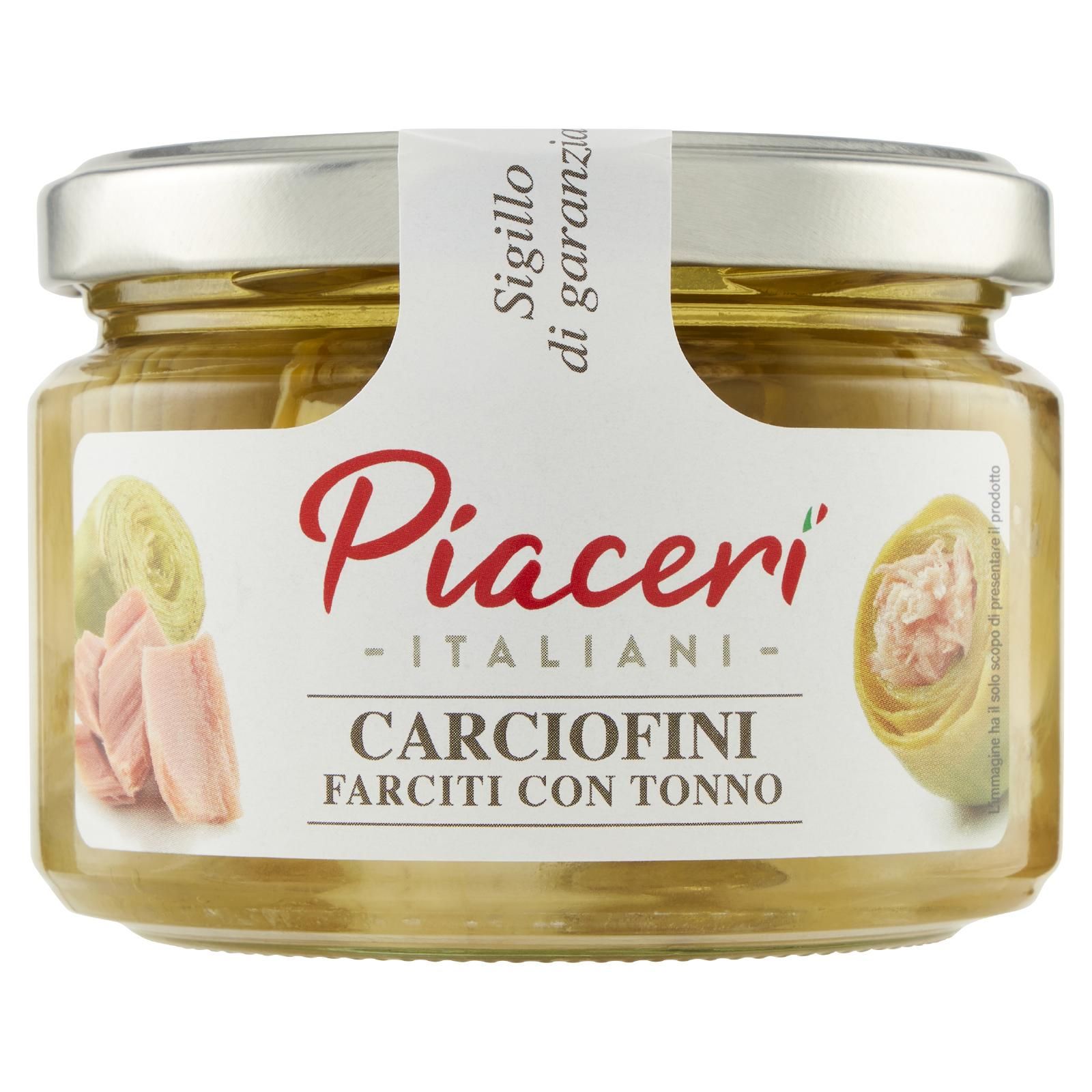 Crai Piaceri Italiani Carciofini Farciti Con Tonno 230 g