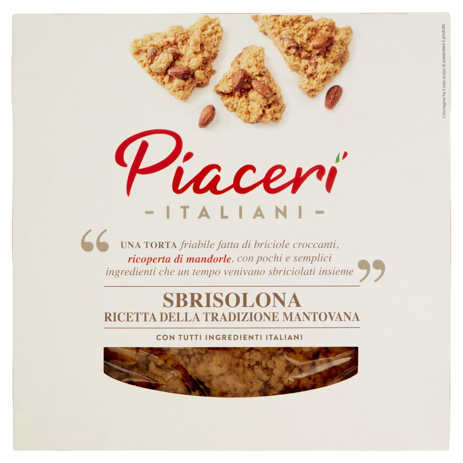 Piaceri Italiani Sbrisolona 350 g